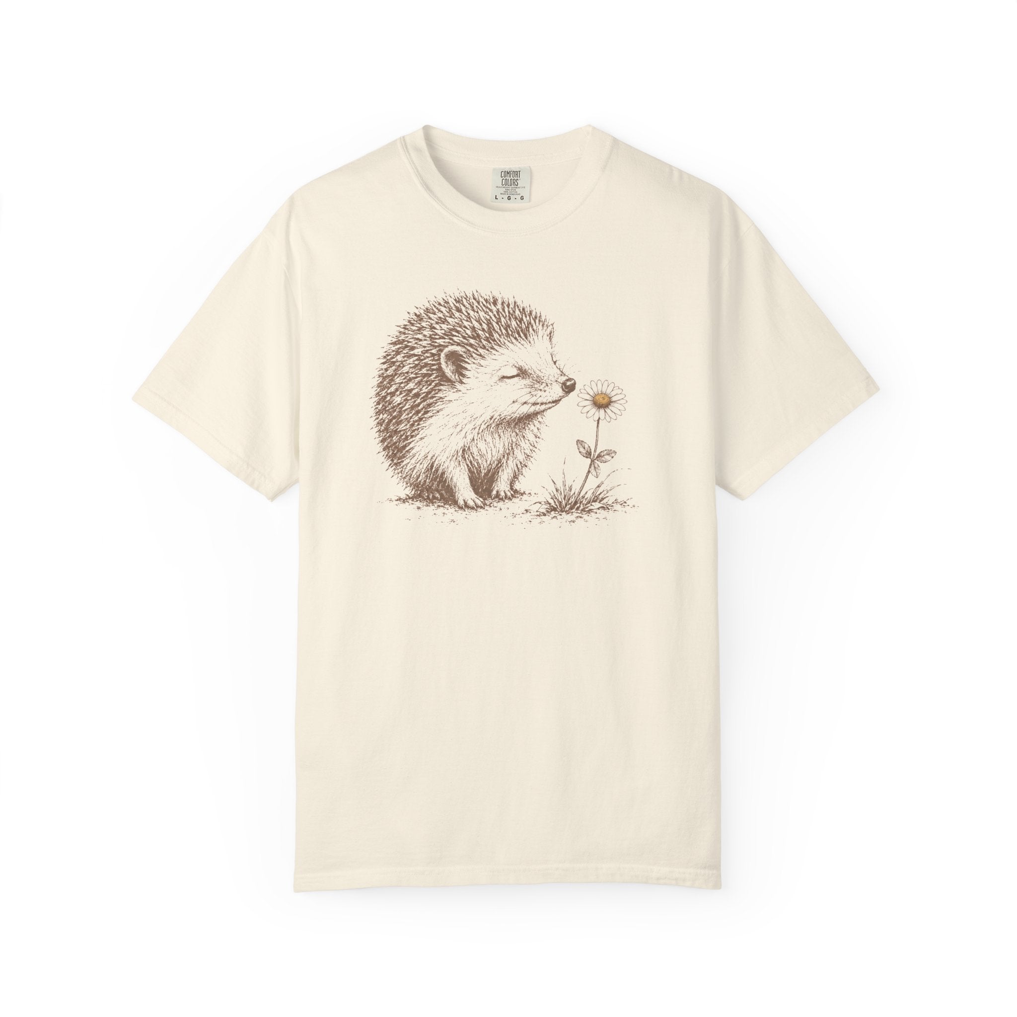 Hedgehog Flower T-Shirt