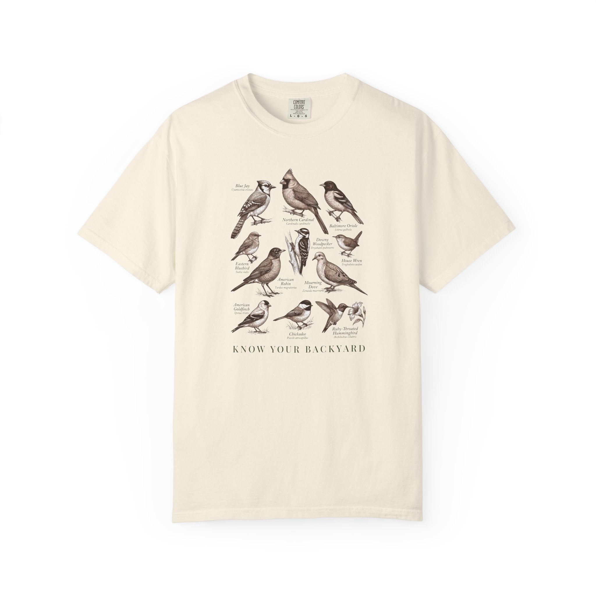 Know Your Backyard Birds T-Shirt