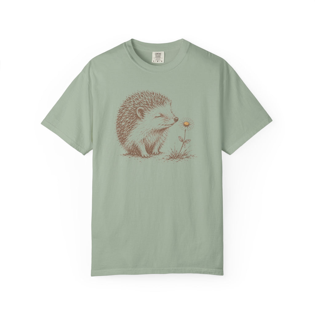 Hedgehog Flower T-Shirt