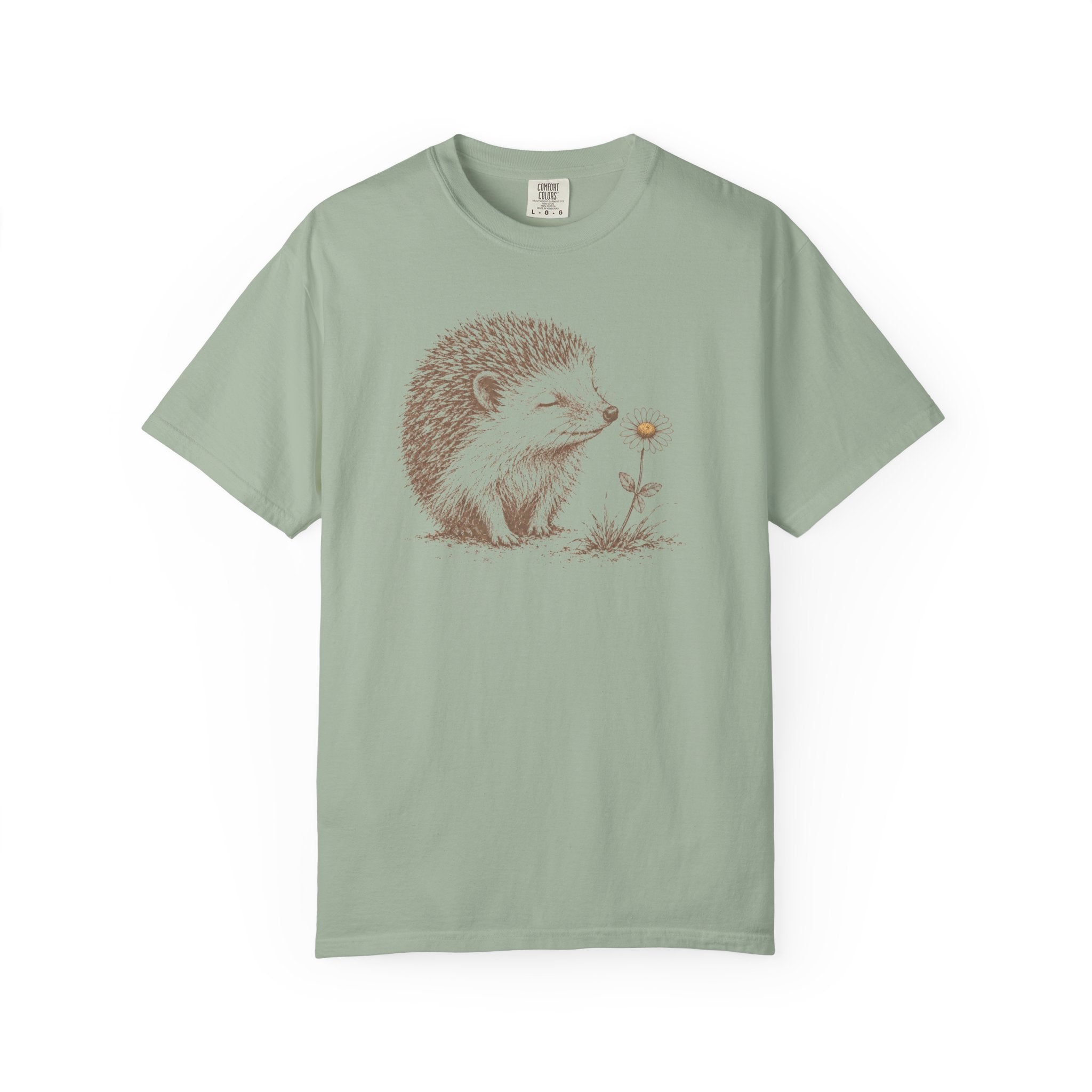 Hedgehog Flower T-Shirt