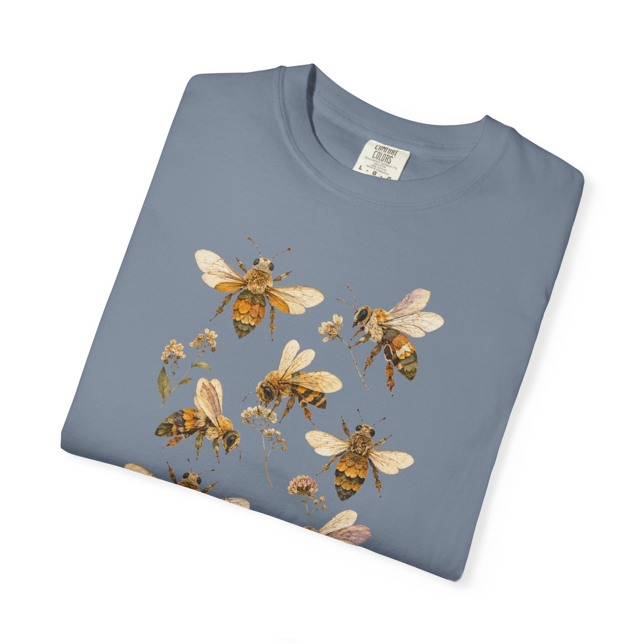 Pressed Flowers Bees T-Shirt