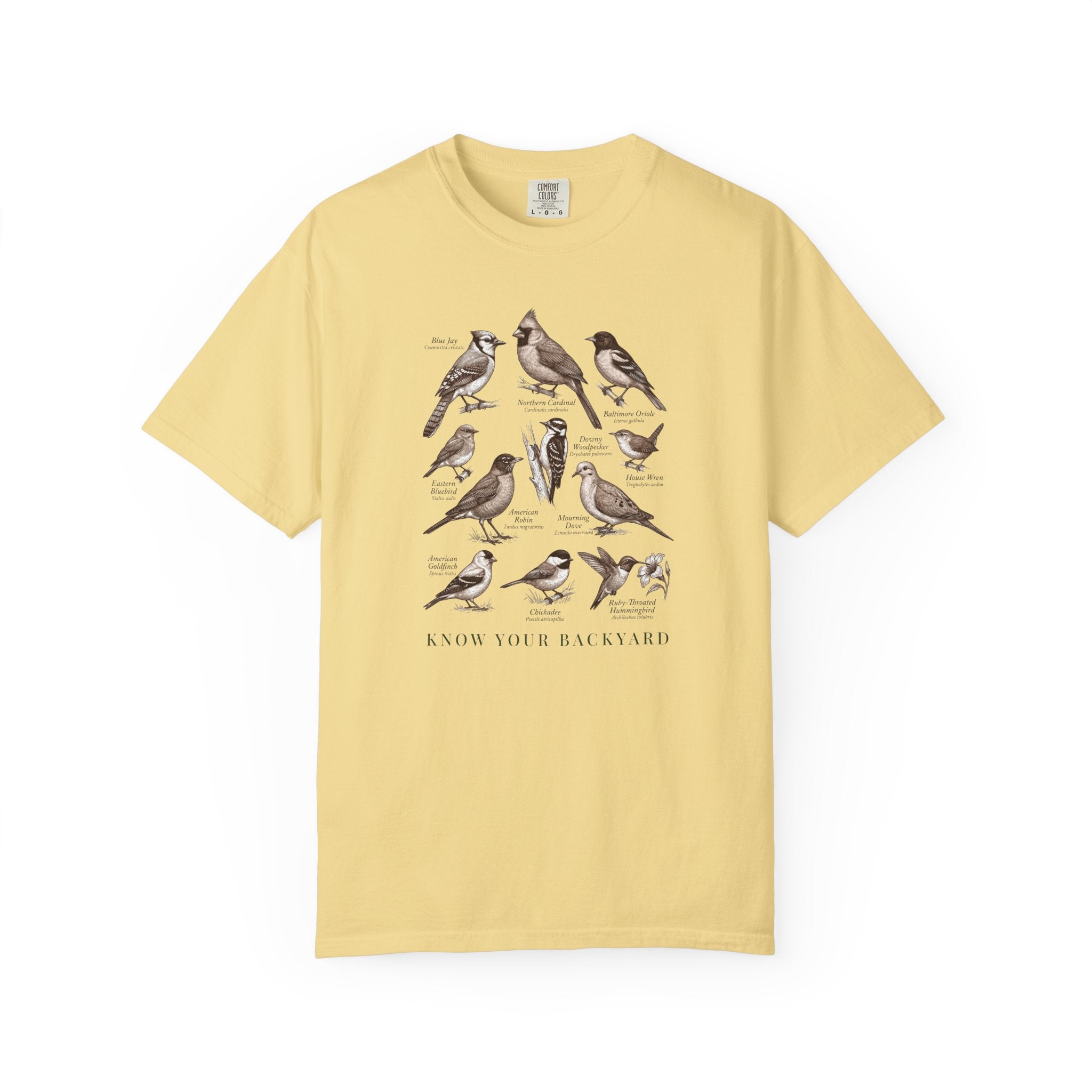 Know Your Backyard Birds T-Shirt