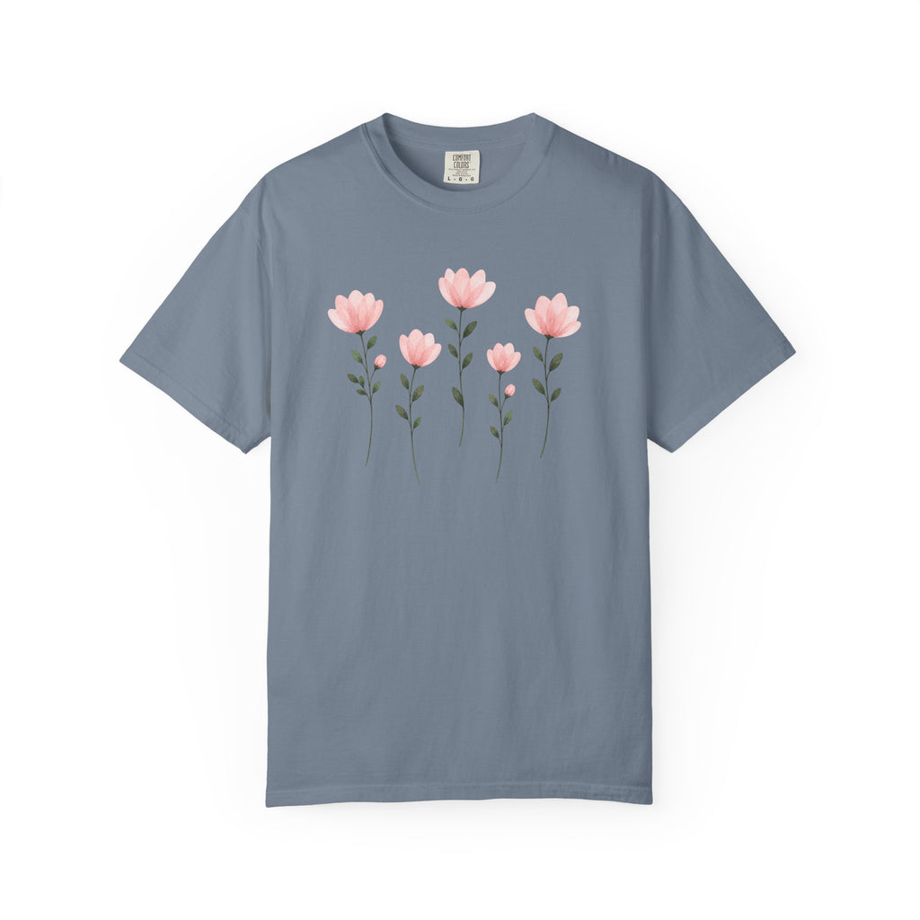 Pink Pressed Flowers T-Shirt
