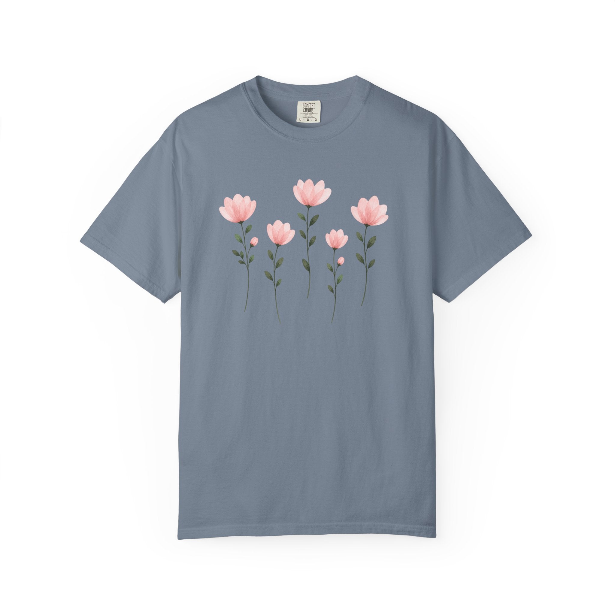 Pink Pressed Flowers T-Shirt