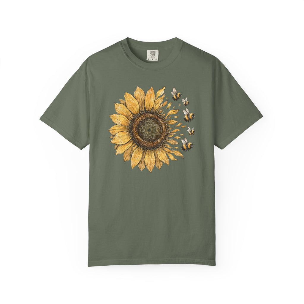Sunflower into Bees T-Shirt