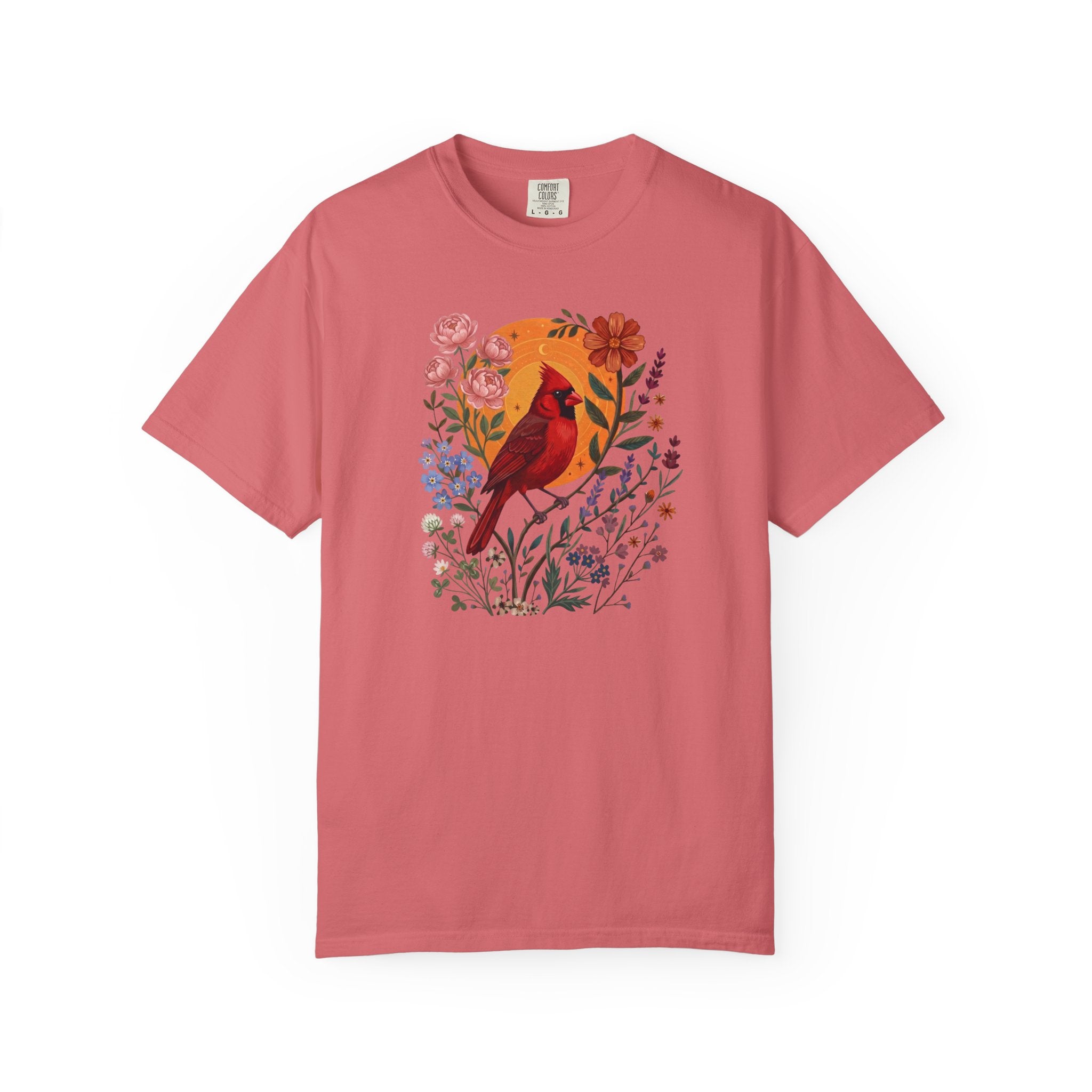 Cardinal Floral Sun T-Shirt