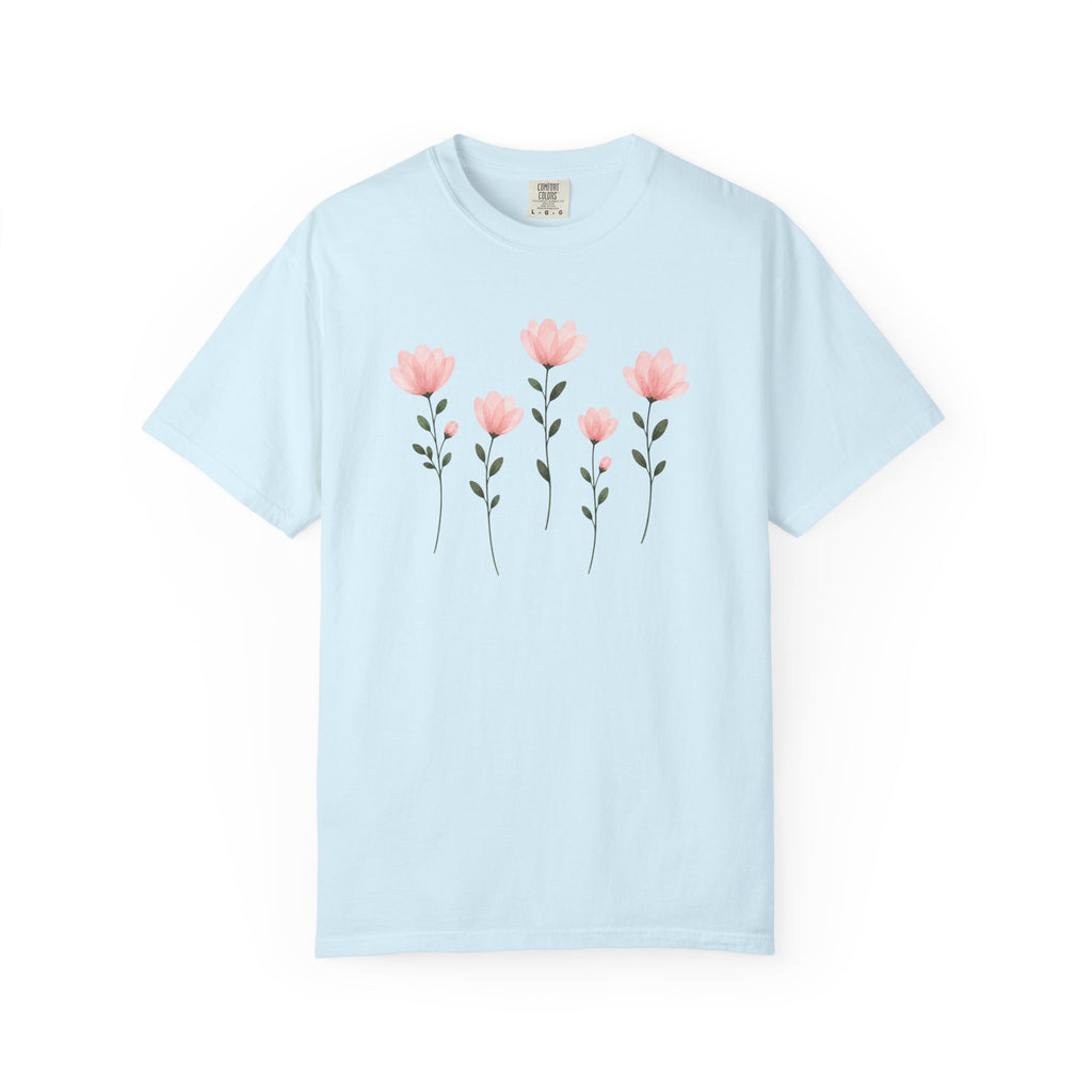 Pink Pressed Flowers T-Shirt