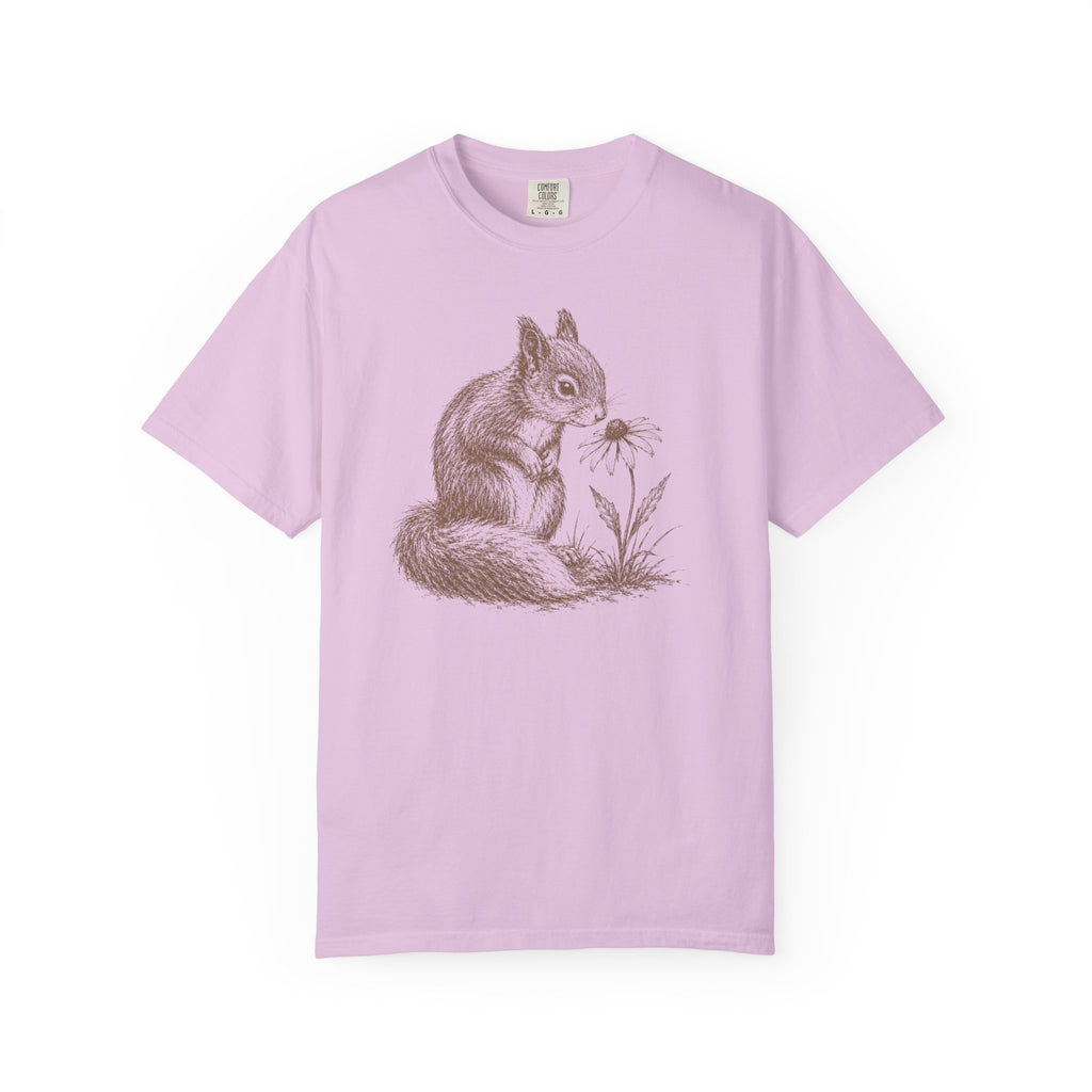 Squirrel Flower T-Shirt