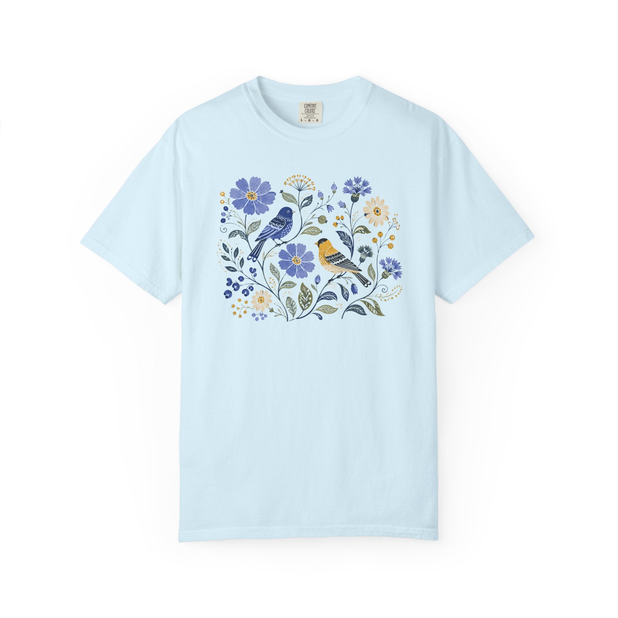 Goldfinch & Bunting Floral T-Shirt