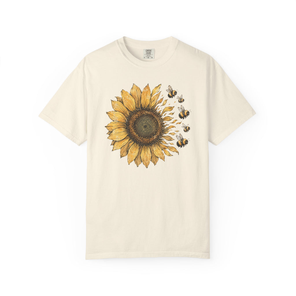Sunflower into Bees T-Shirt