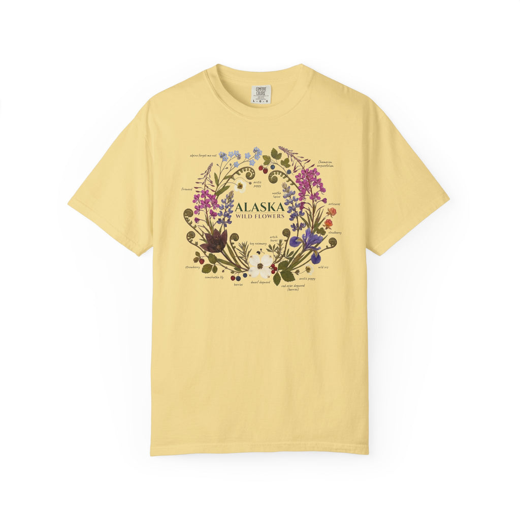 Alaska Wild Flowers Shirt