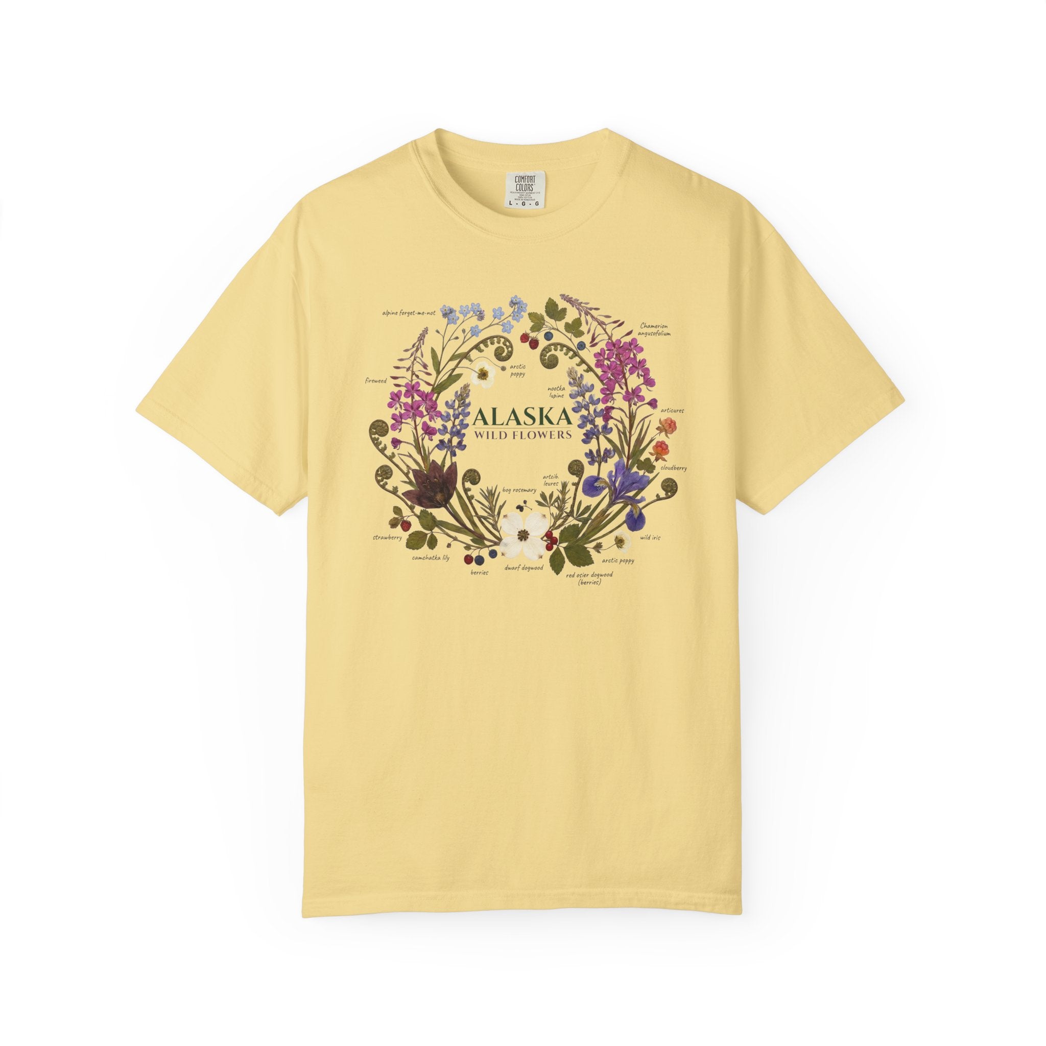 Alaska Wild Flowers Shirt