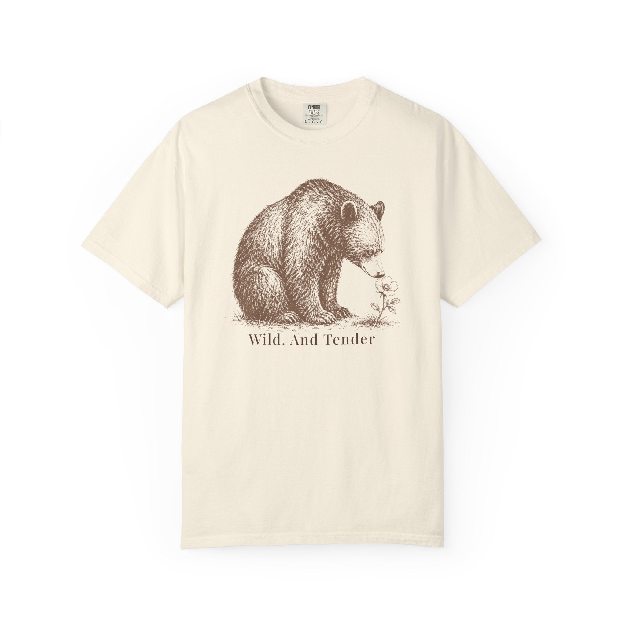 Bear Wild. And Tender Flower T-Shirt