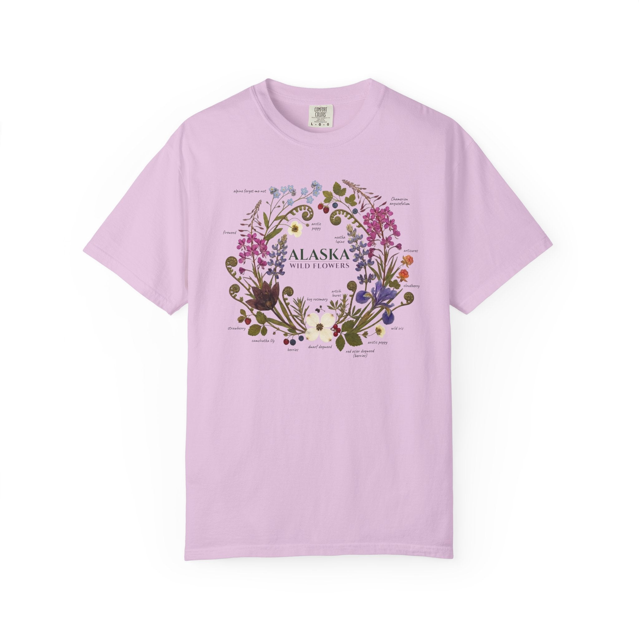 Alaska Wild Flowers Shirt