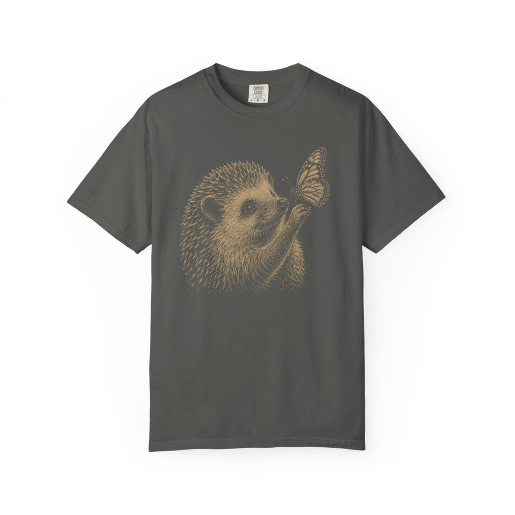 Hedgehog Butterfly Admiration T-Shirt
