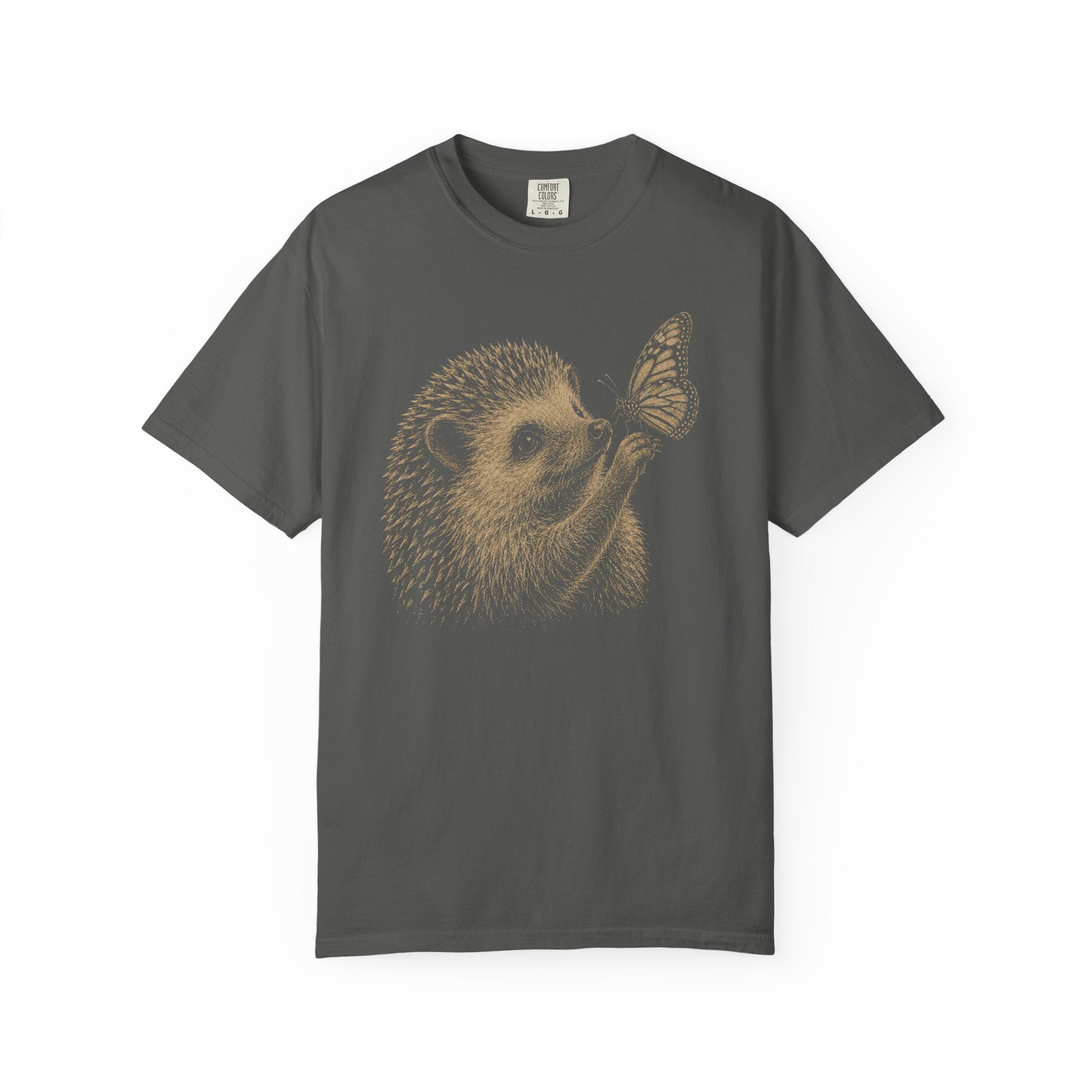 Hedgehog Butterfly Admiration T-Shirt