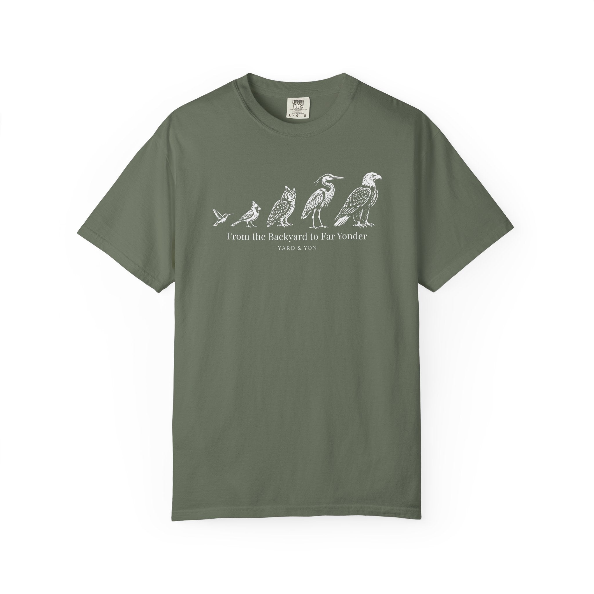 Backyard to Far Yonder Birds T-Shirt