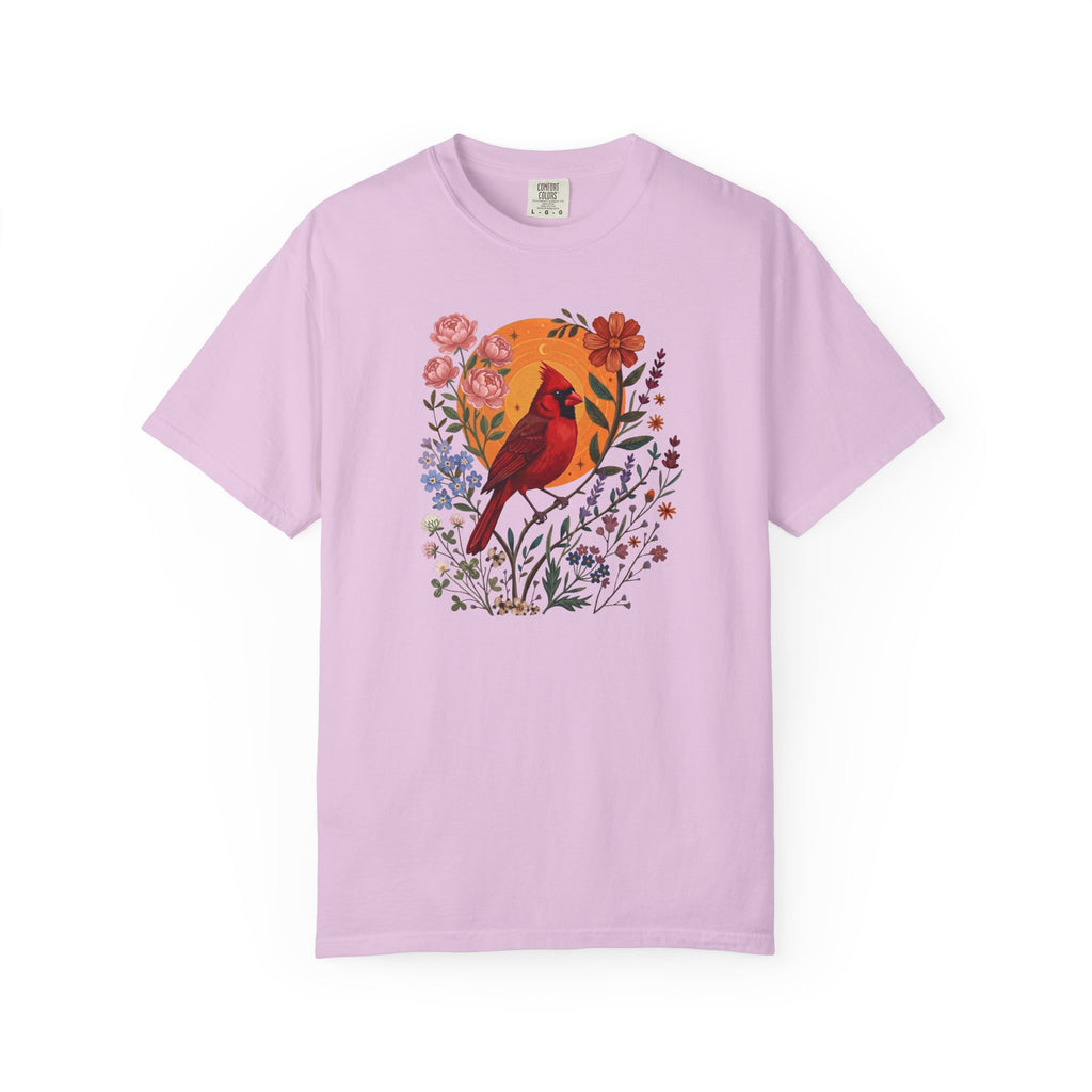 Cardinal Floral Sun T-Shirt