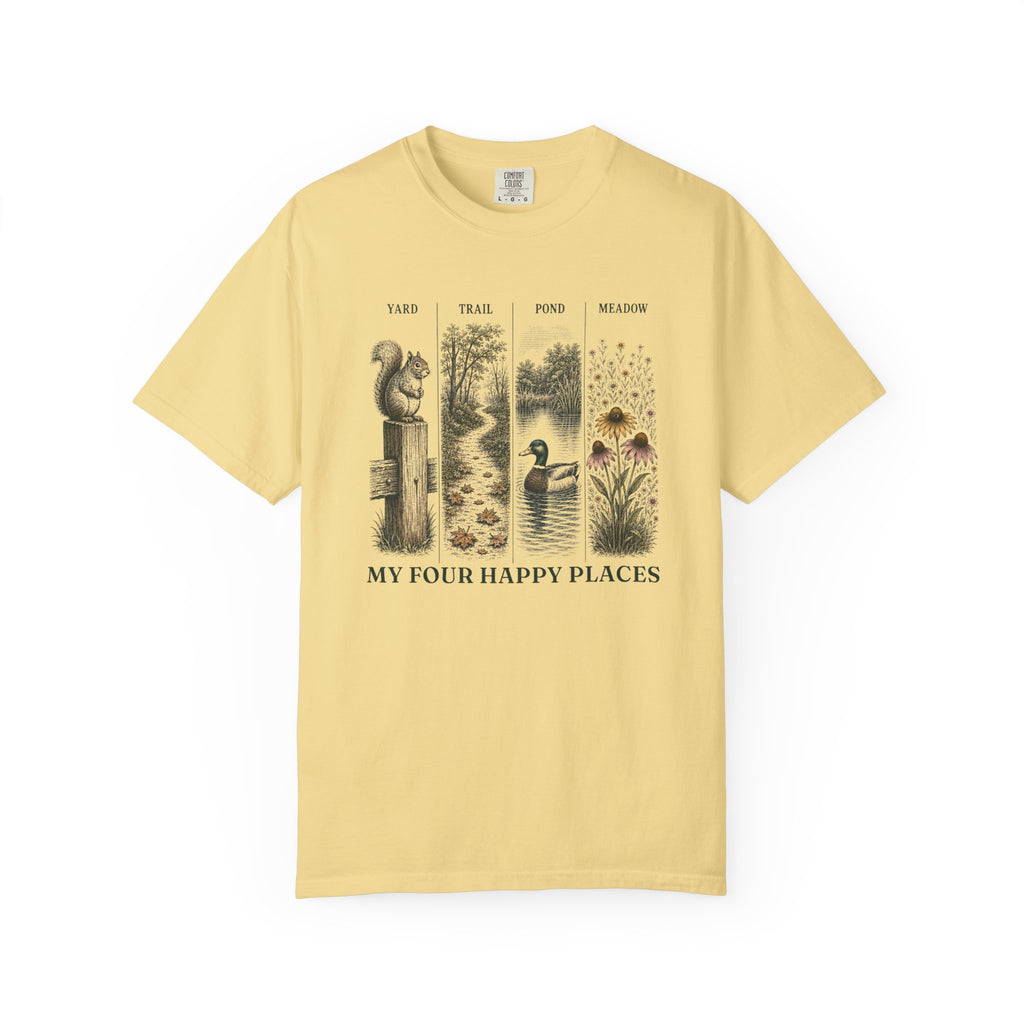 Four Happy Places T-Shirt