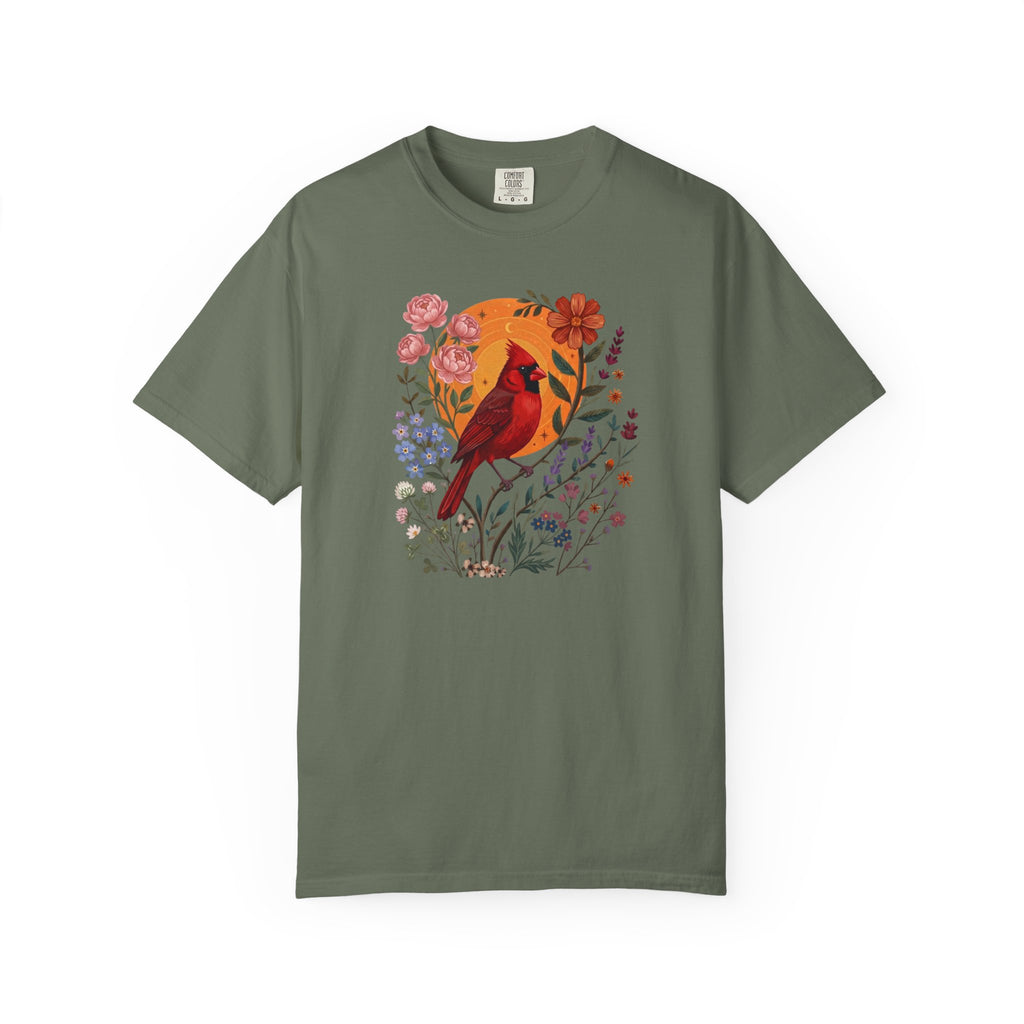 Cardinal Floral Sun T-Shirt