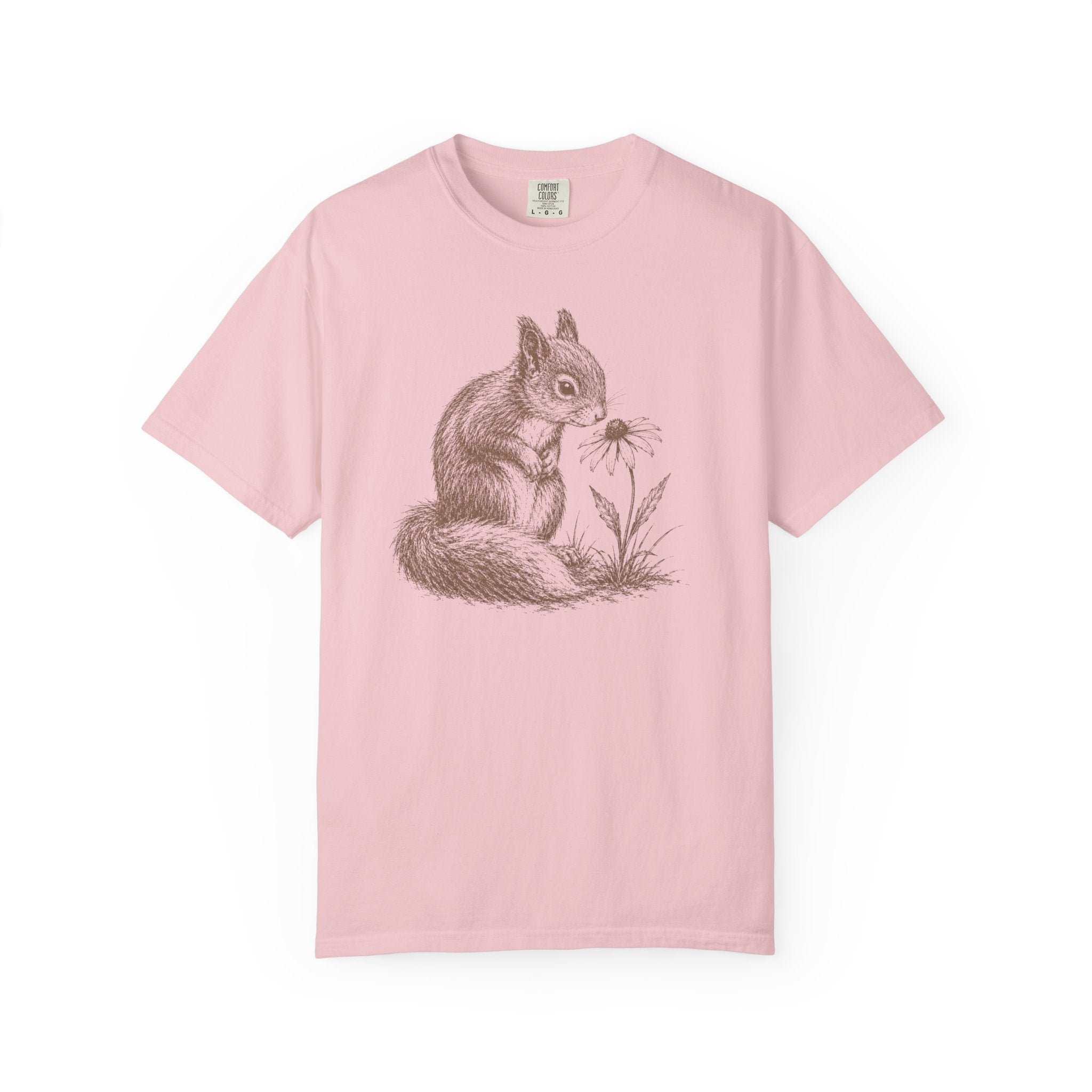 Squirrel Flower T-Shirt