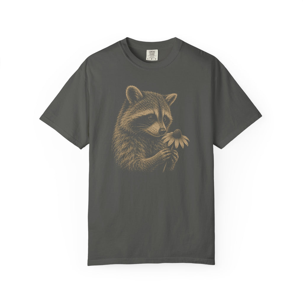 Raccoon Flower T-Shirt