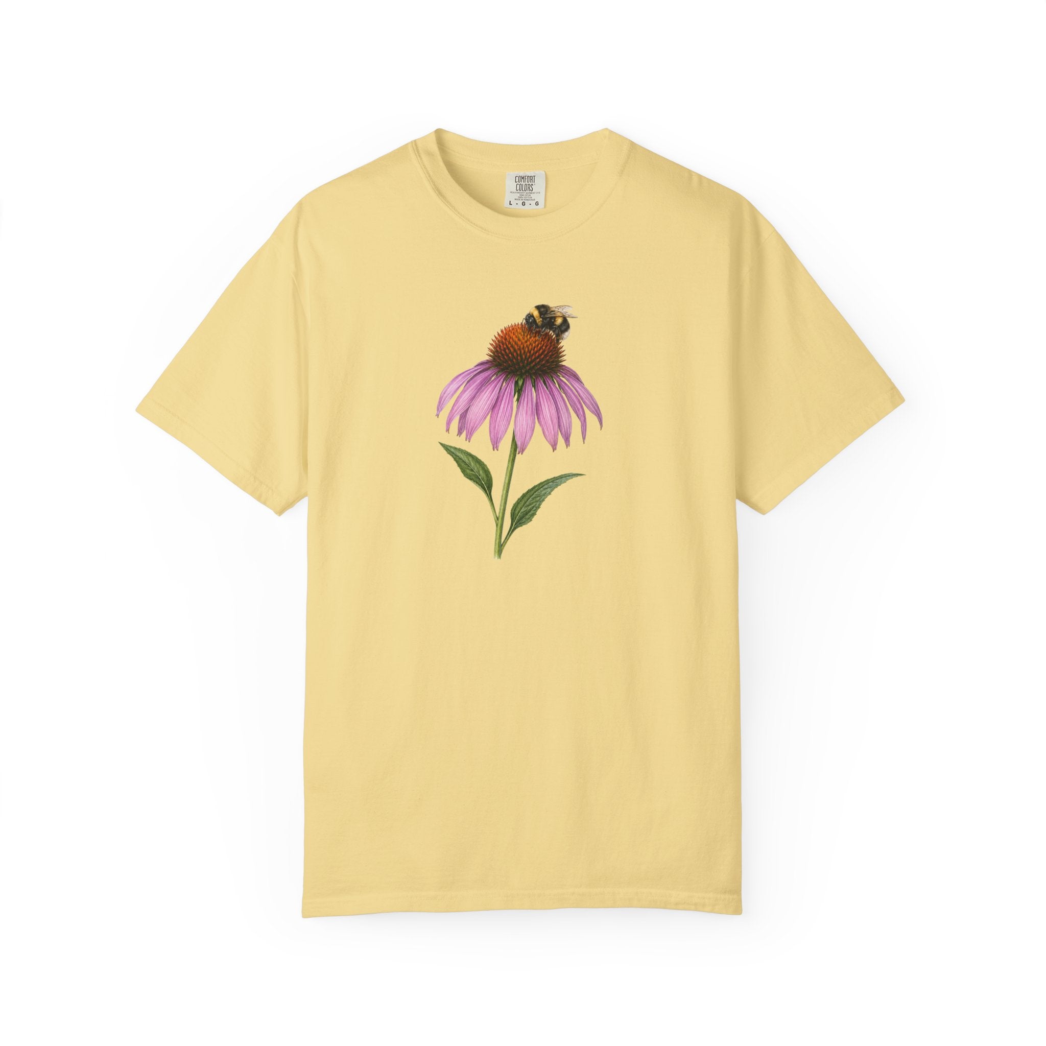 Bee on Purple Flower T-Shirt