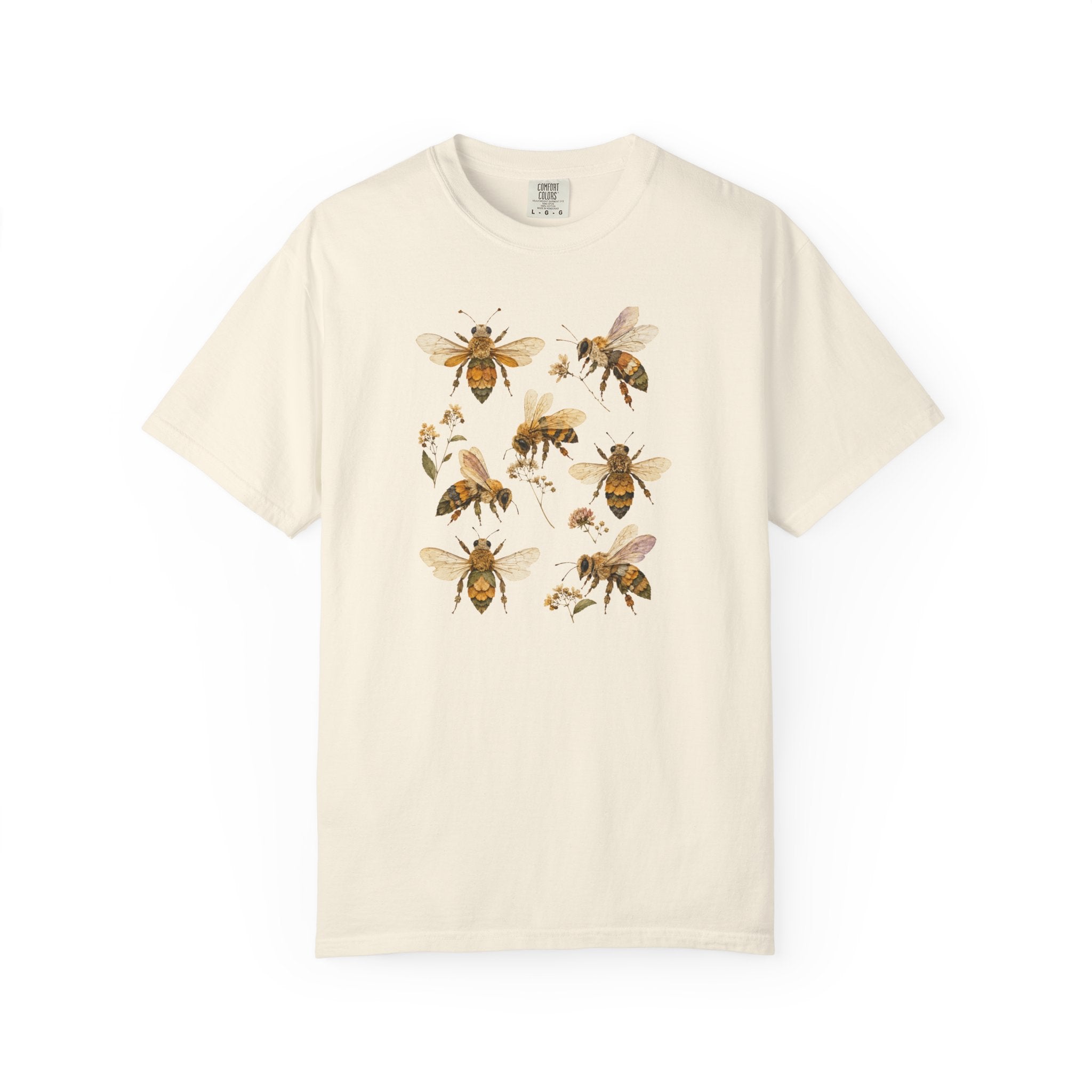 Pressed Flowers Bees T-Shirt