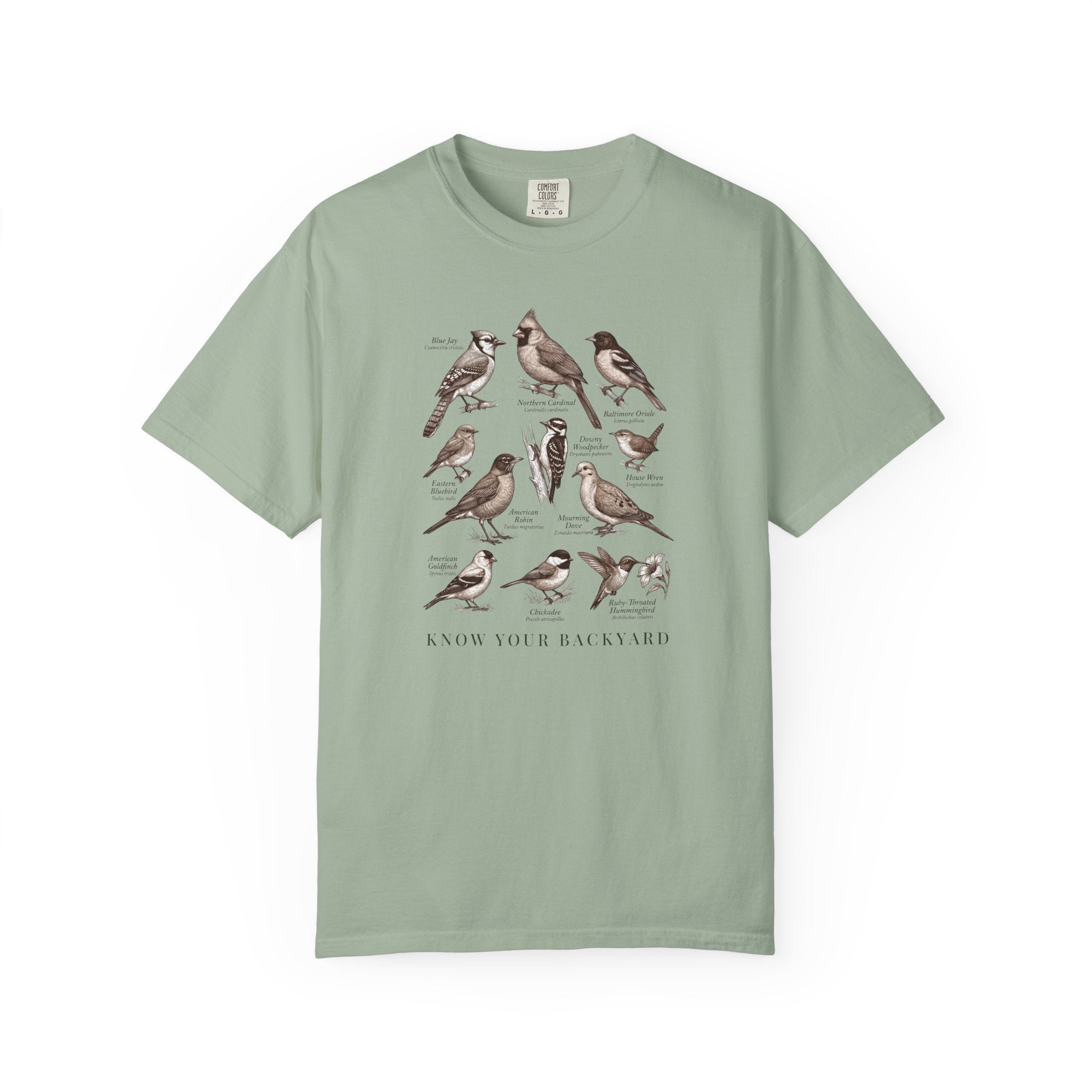 Know Your Backyard Birds T-Shirt