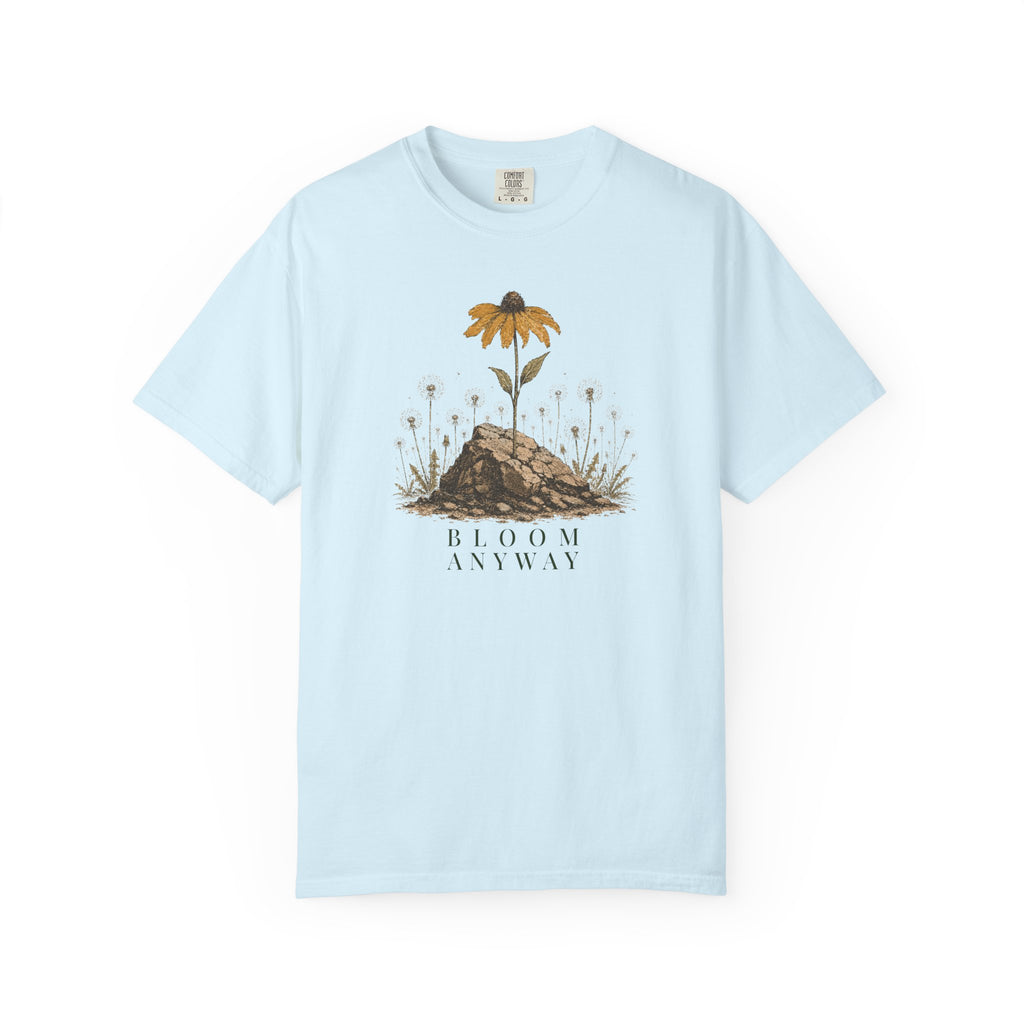 Bloom Anyway Yellow Flower T-Shirt