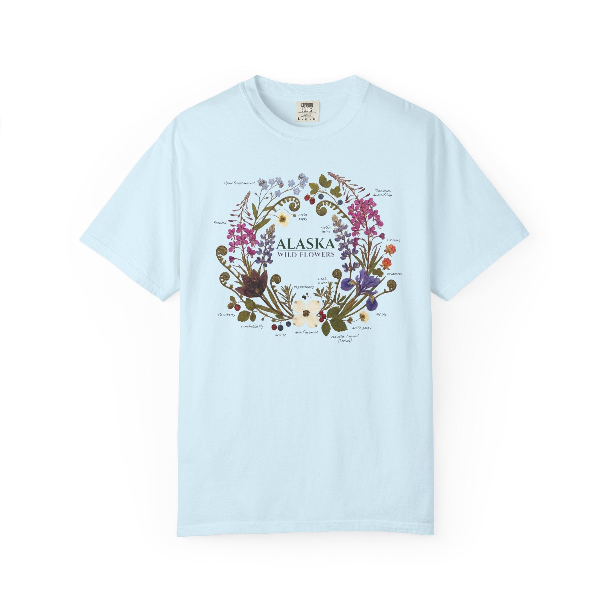 Alaska Wild Flowers Shirt