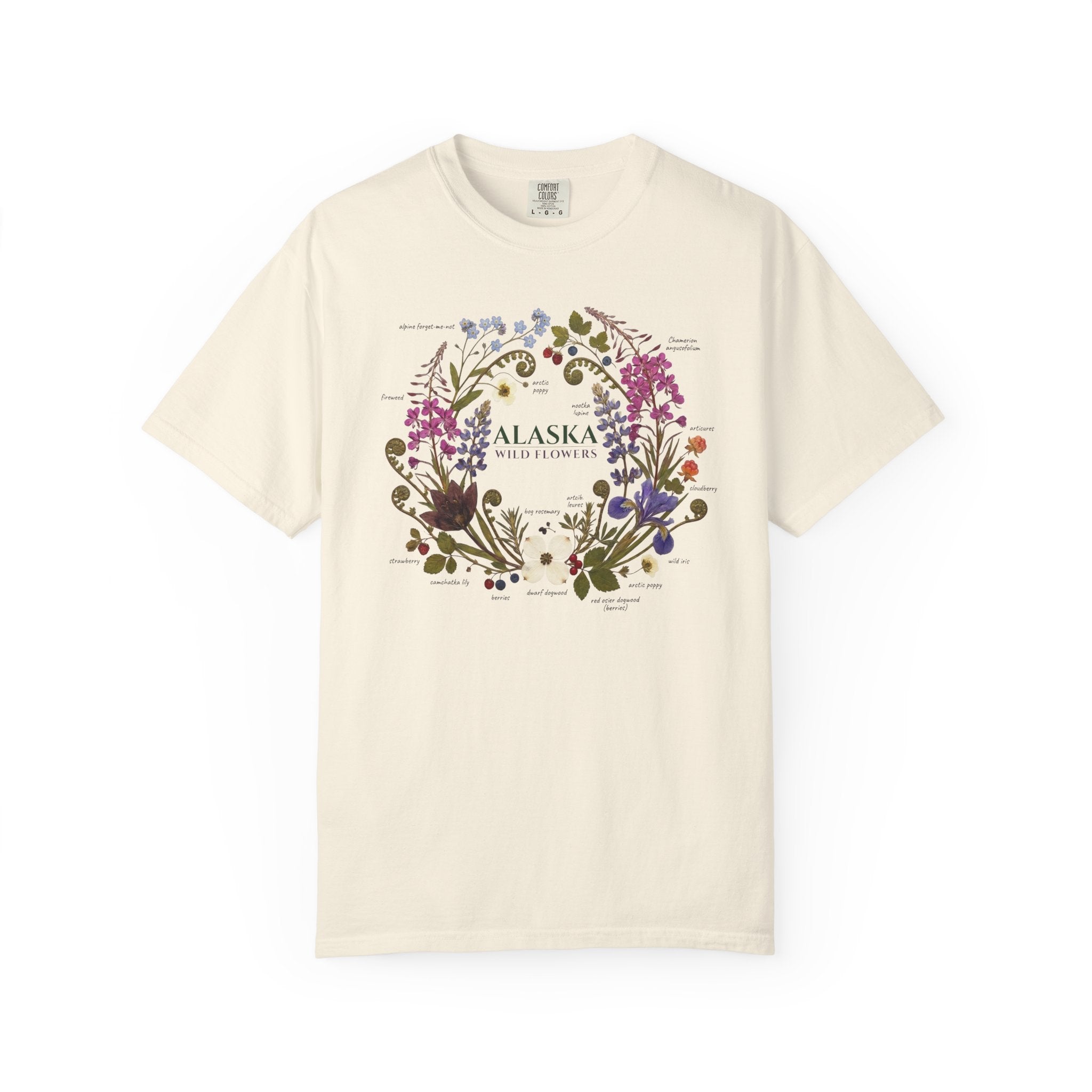 Alaska Wild Flowers Shirt