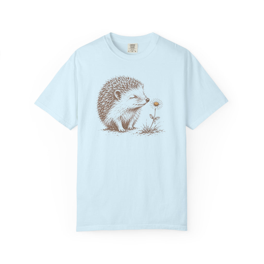 Hedgehog Flower T-Shirt