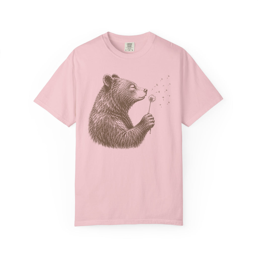 Bear Blowing Dandelion T-Shirt