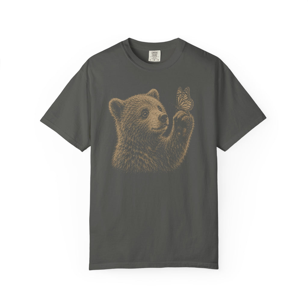 Bear Cub Butterfly Wonder T-Shirt