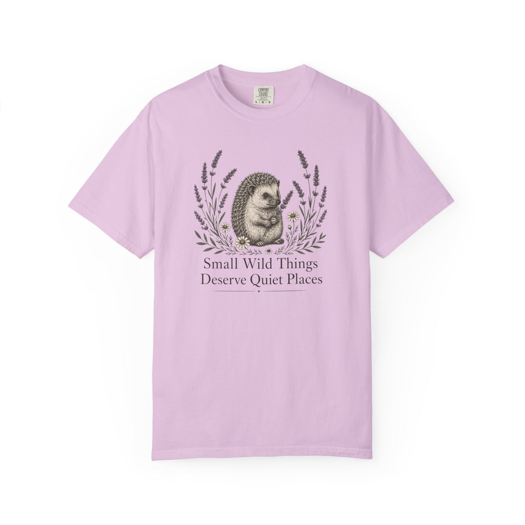 Quiet Places Hedgehog T-Shirt
