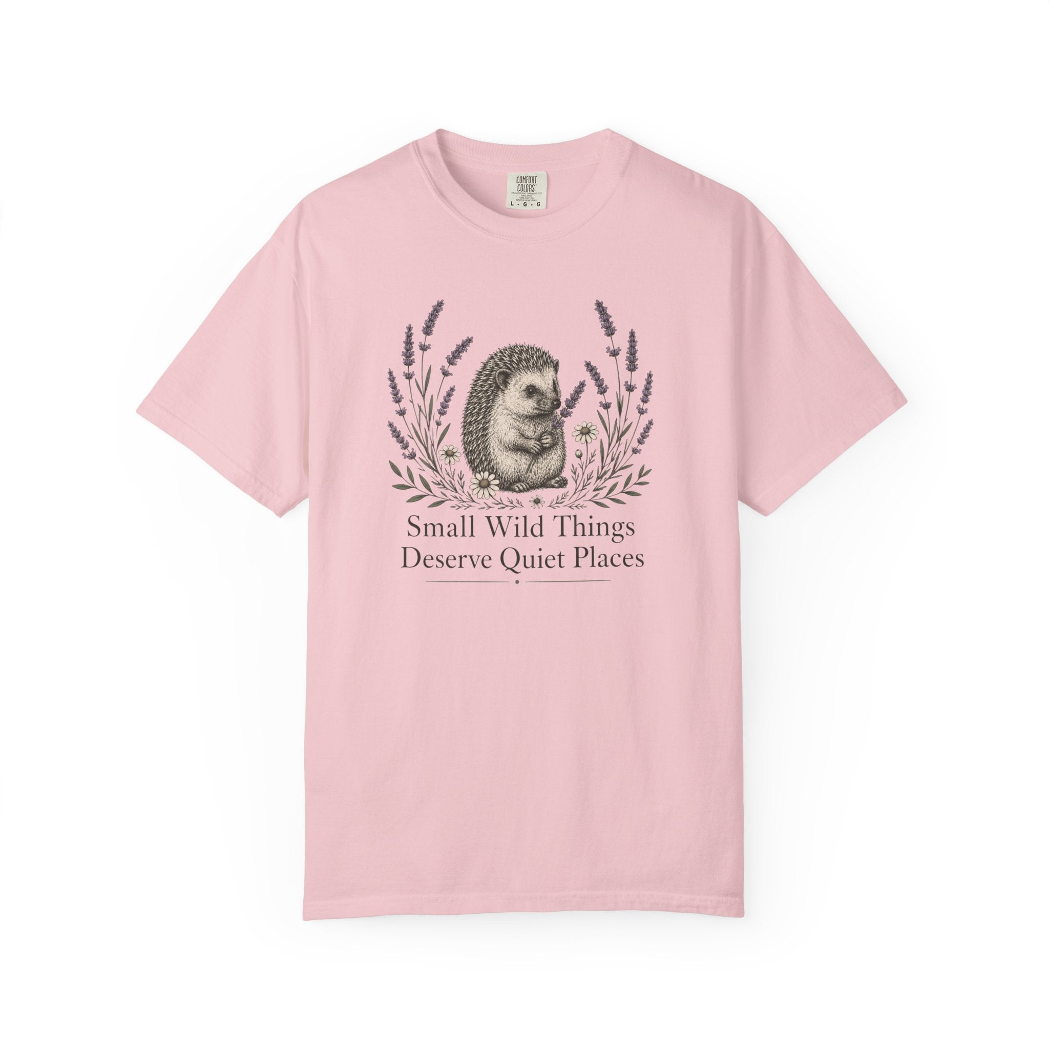 Quiet Places Hedgehog T-Shirt