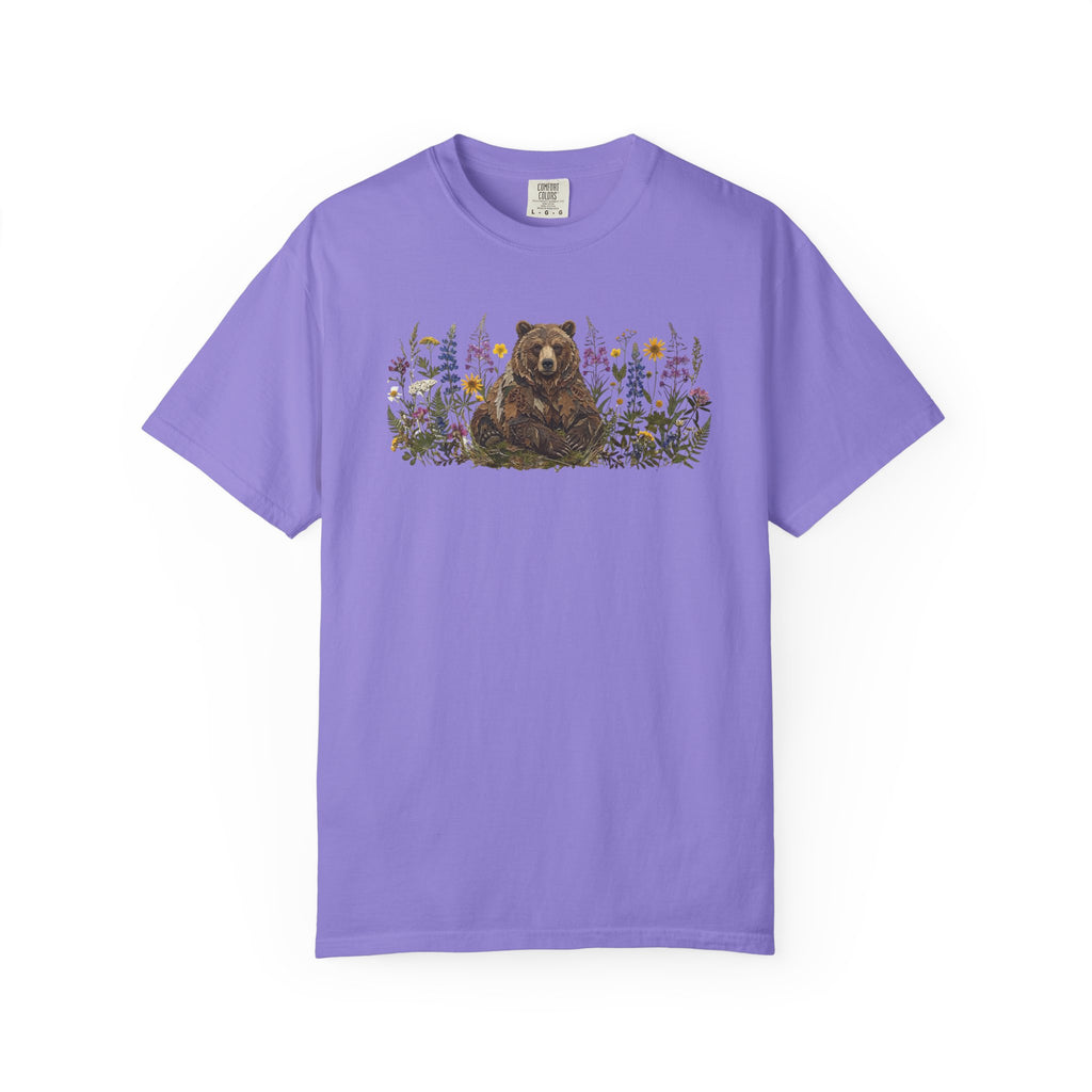 Bear Pressed Flowers T-Shirt