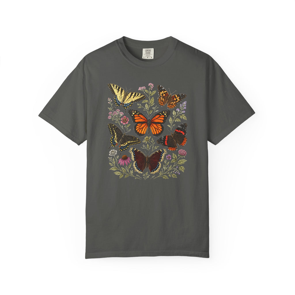Butterflies Floral T-Shirt