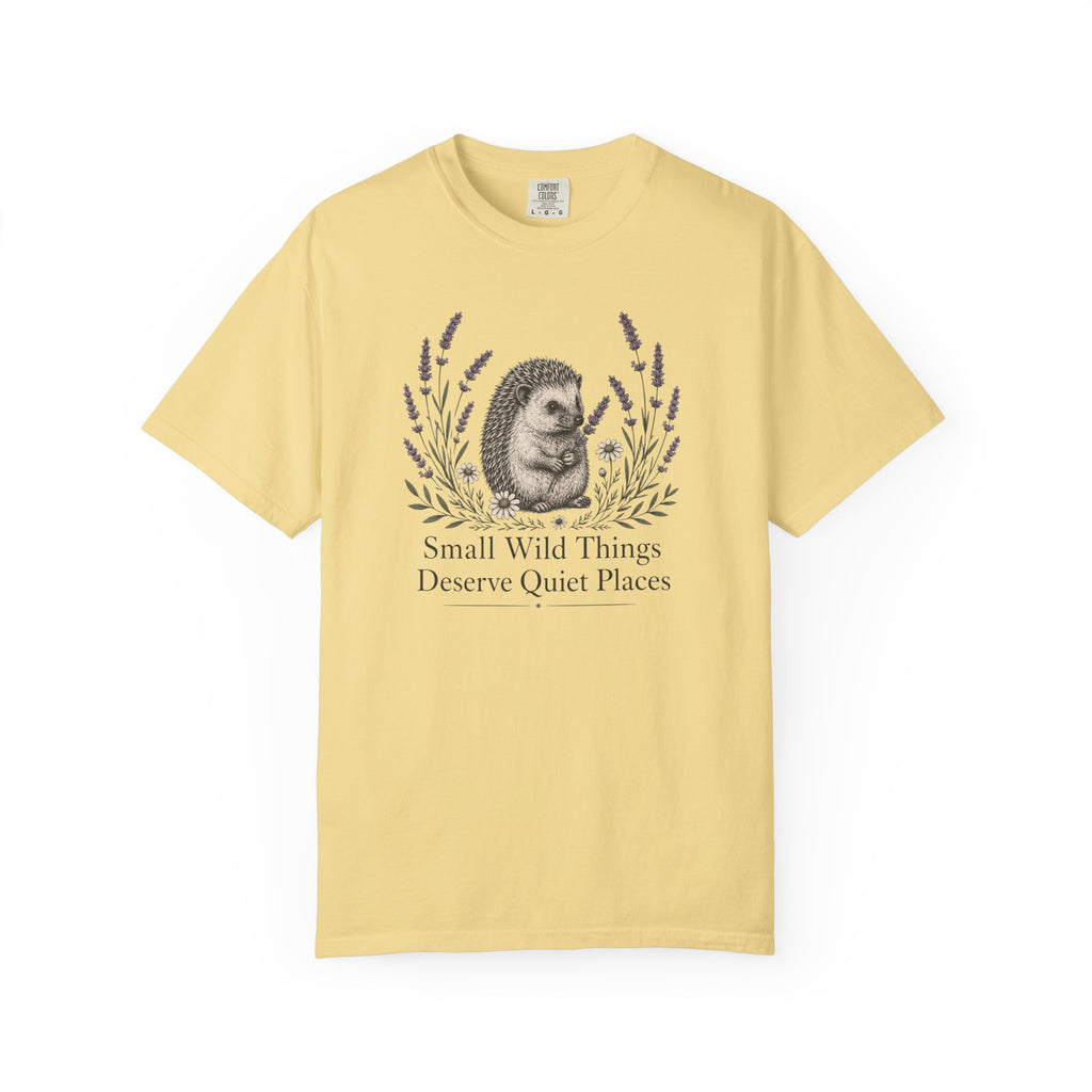 Quiet Places Hedgehog T-Shirt