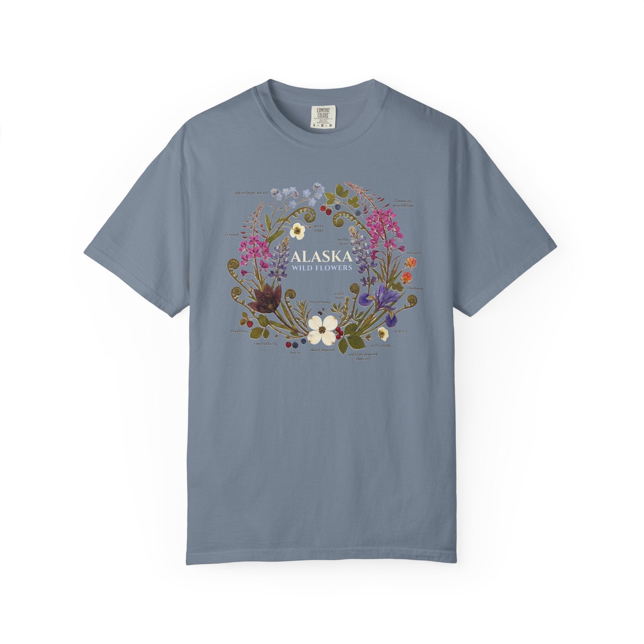 Alaska Wild Flowers Shirt