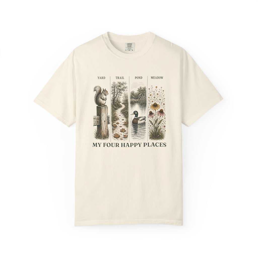 Four Happy Places T-Shirt