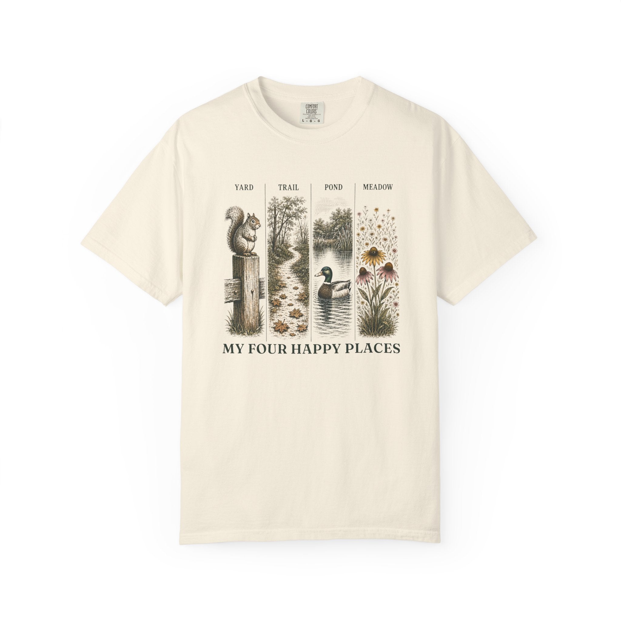 Four Happy Places T-Shirt