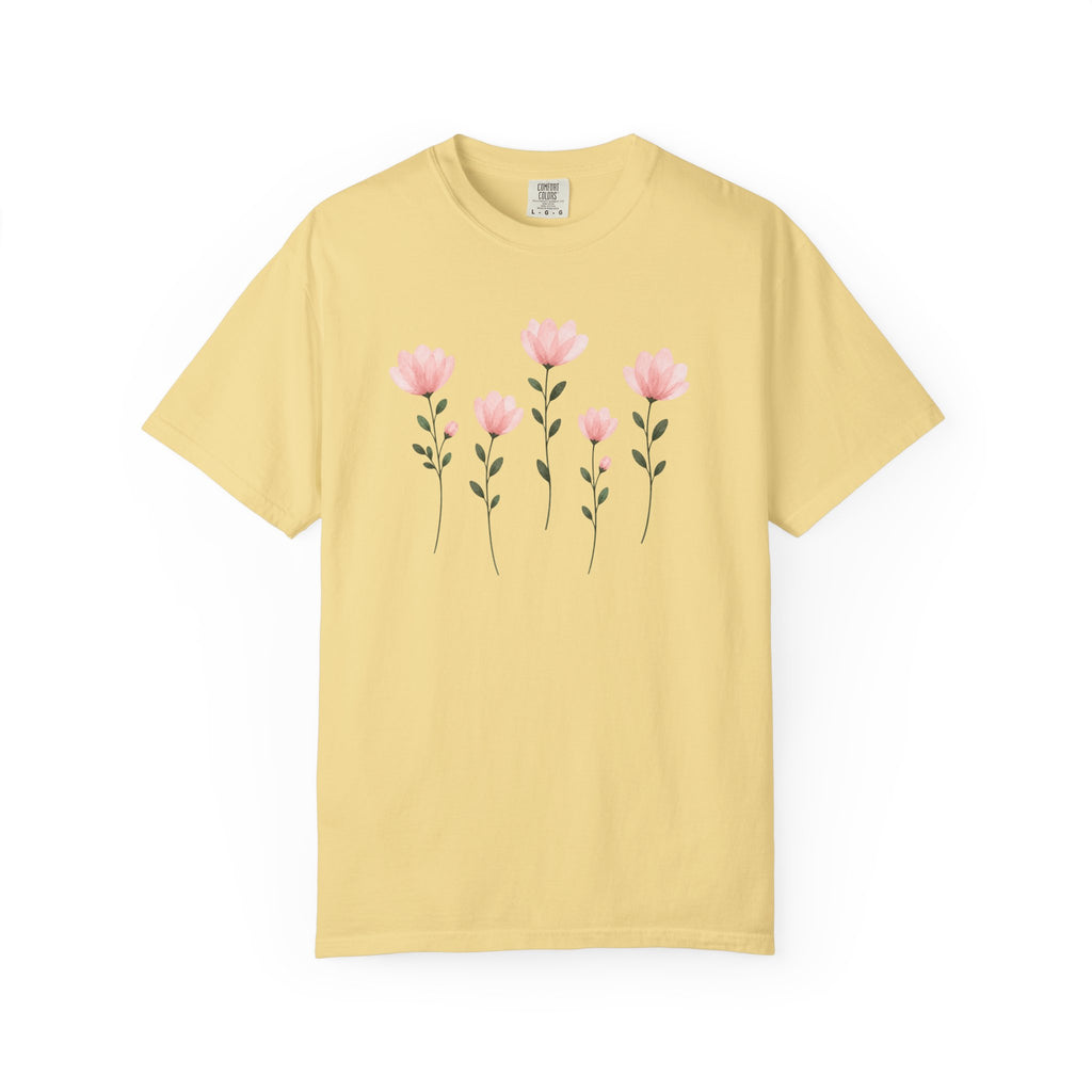 Pink Pressed Flowers T-Shirt