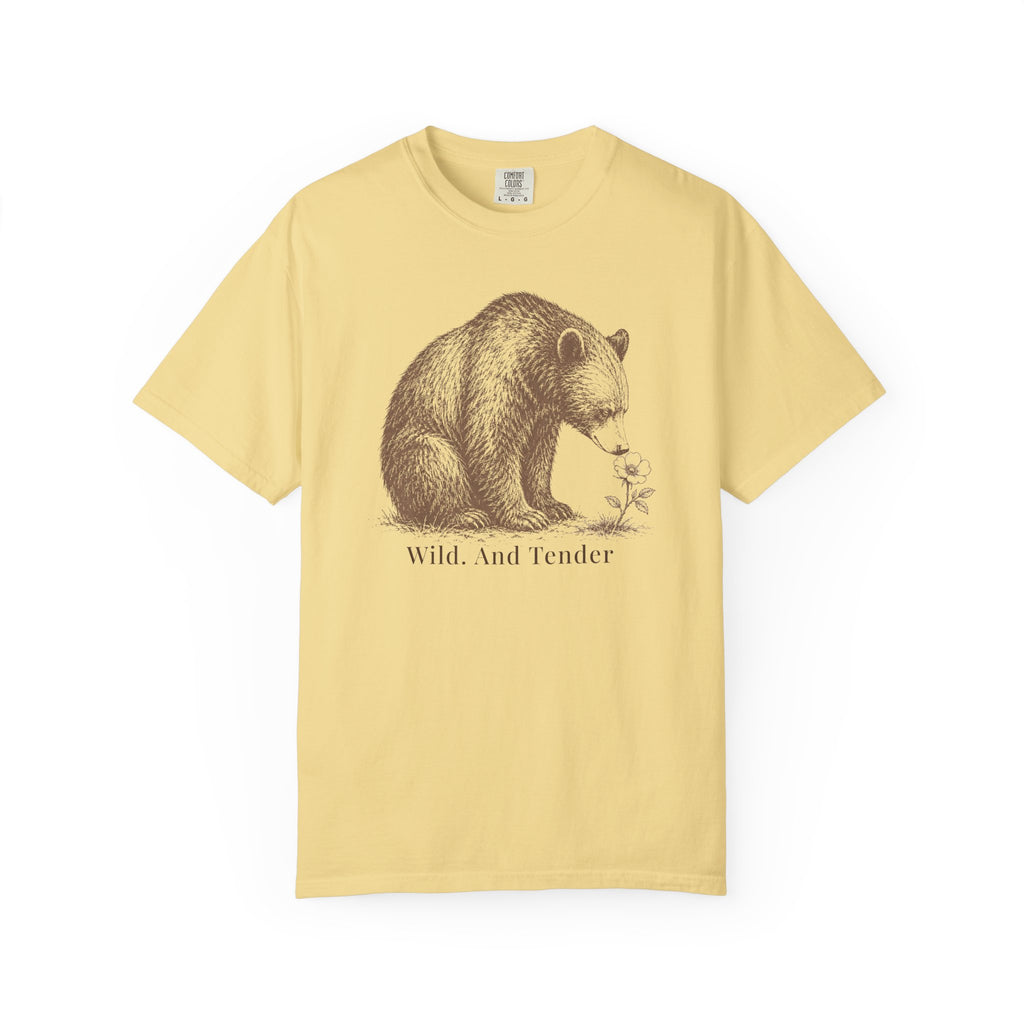 Bear Wild. And Tender Flower T-Shirt