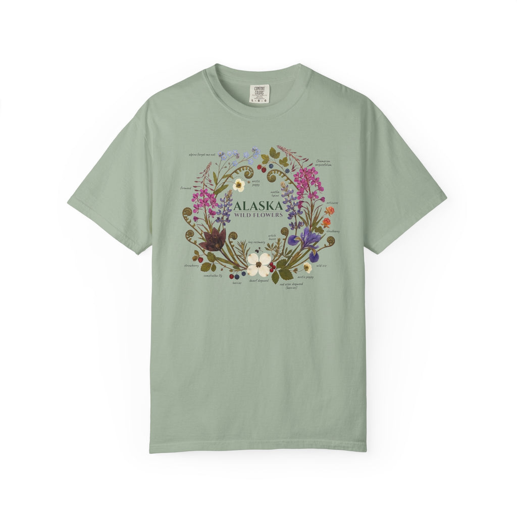 Alaska Wild Flowers Shirt