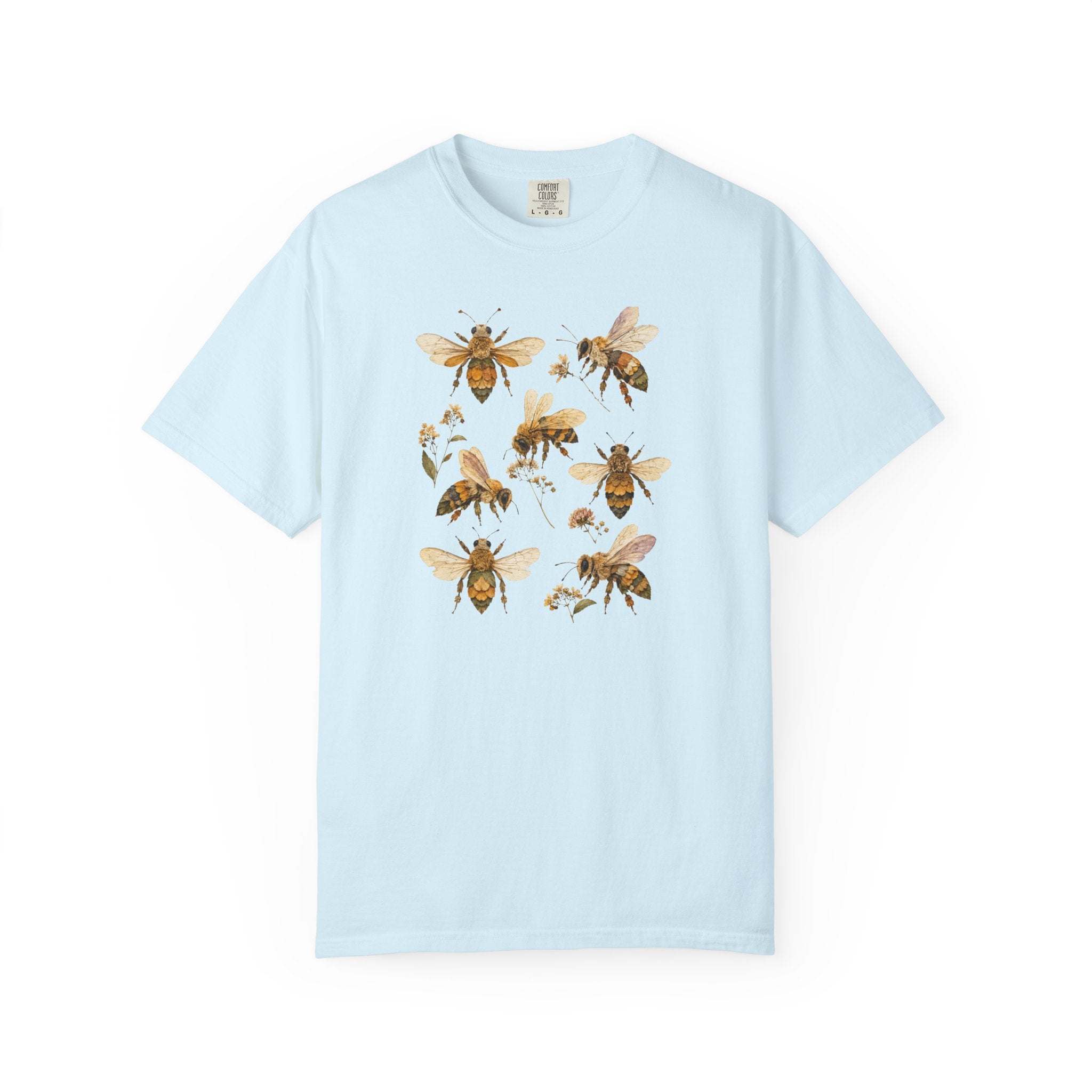 Pressed Flowers Bees T-Shirt