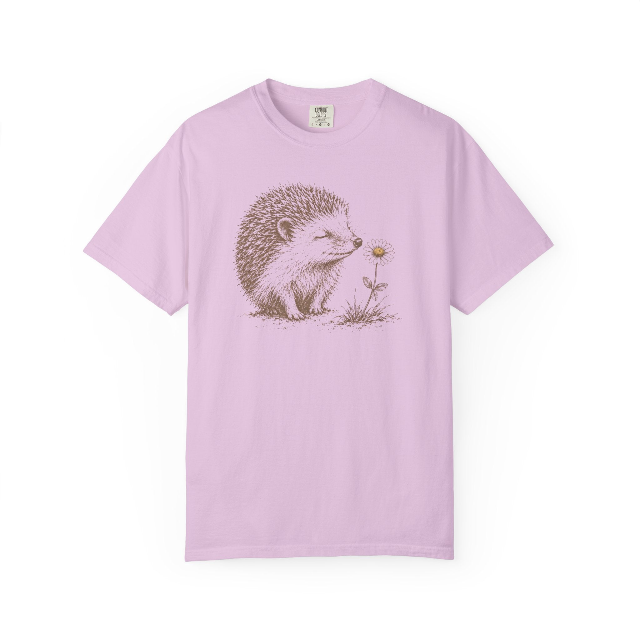 Hedgehog Flower T-Shirt