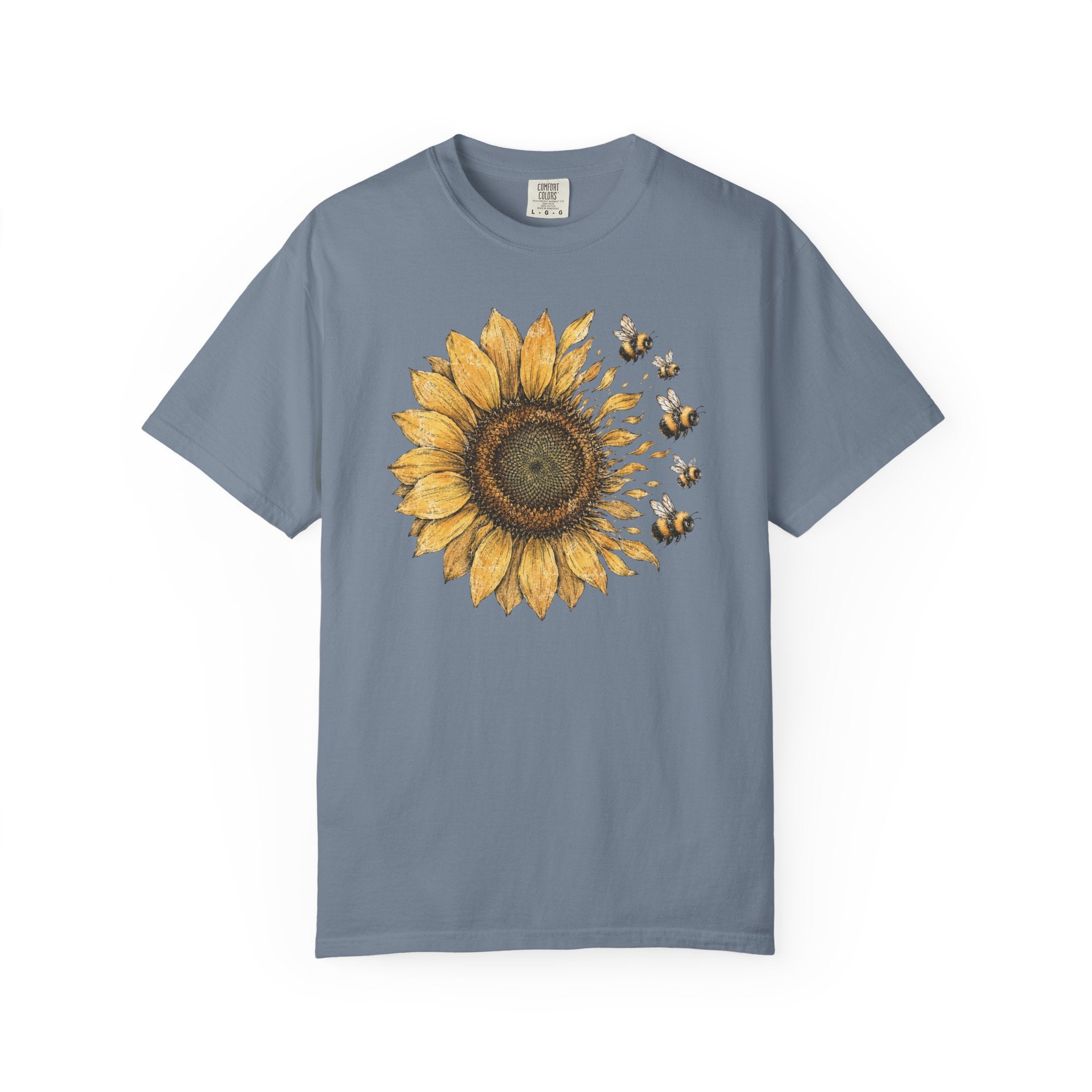 Sunflower into Bees T-Shirt