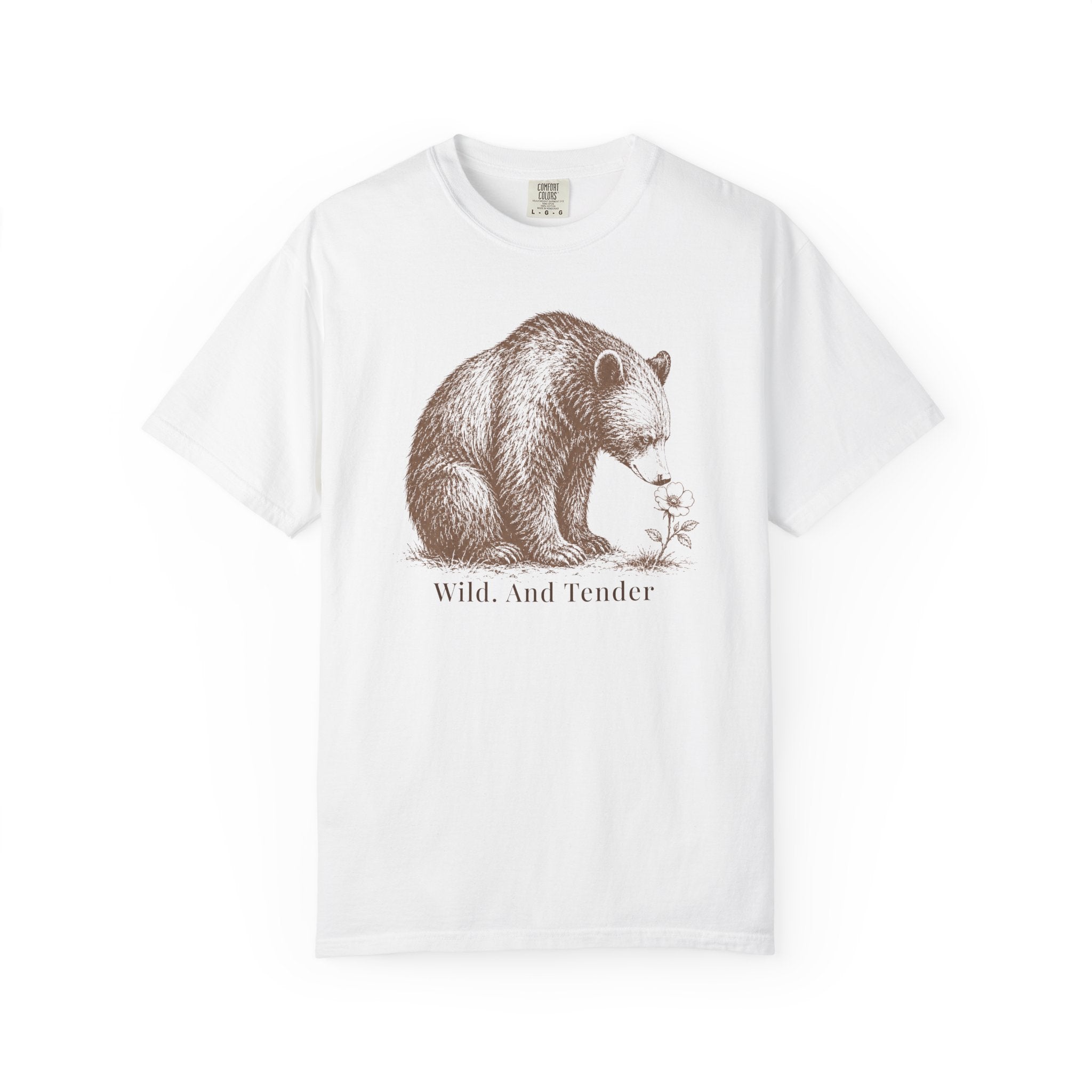 Bear Wild. And Tender Flower T-Shirt